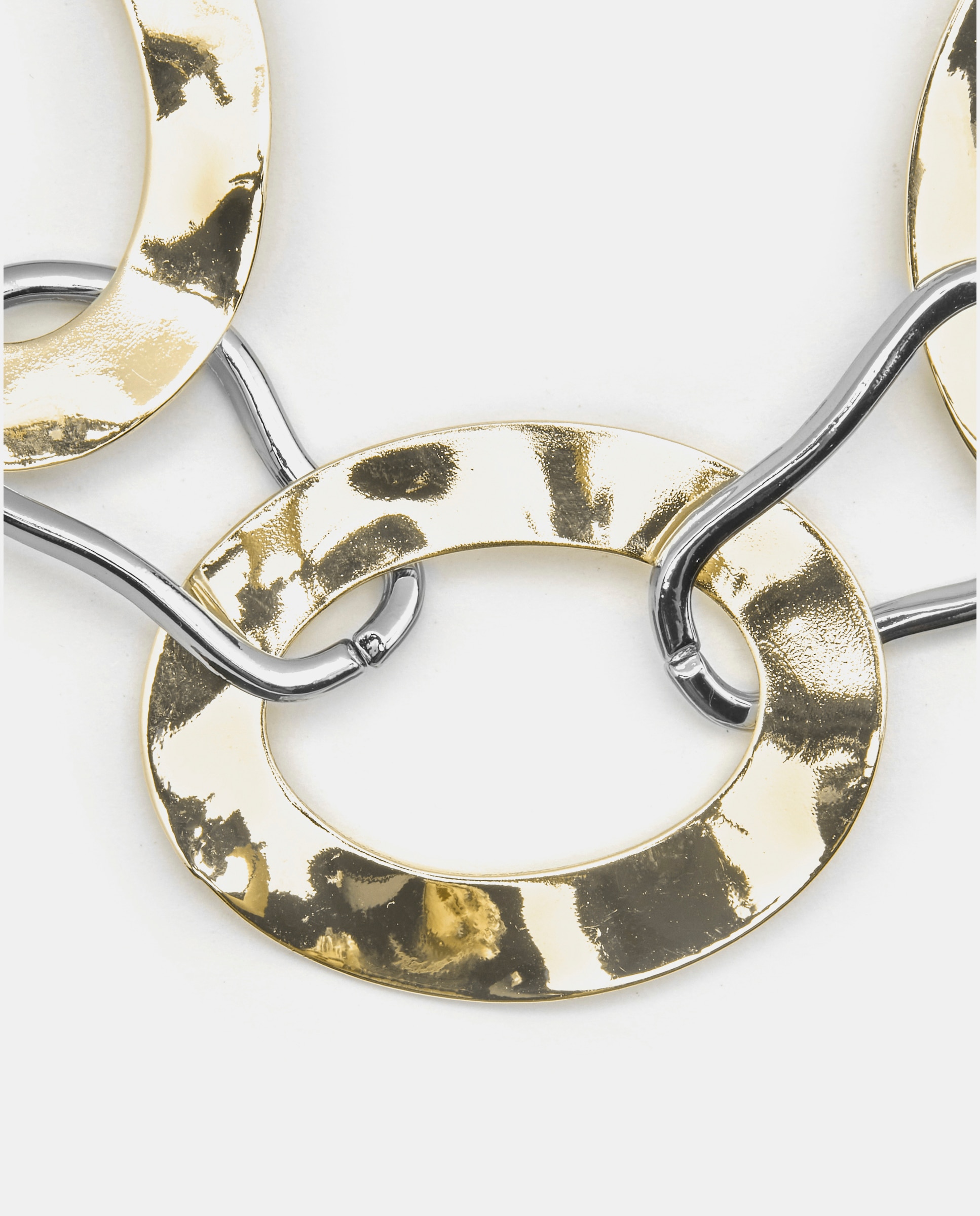 Pulsera de cadena áfrica acabada en oro amarillo de 18 quilates - Luxenter - Oro / Plata Oro / Plata-6