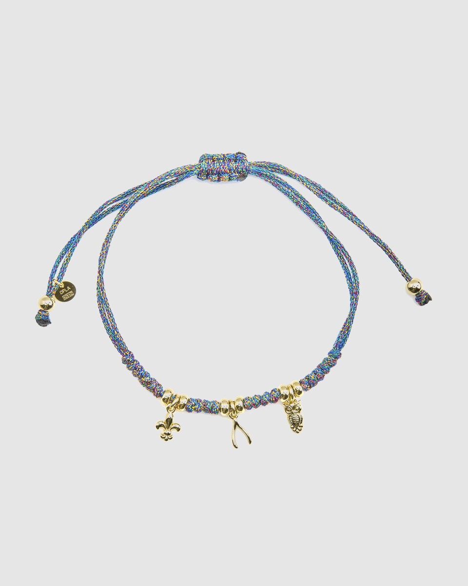 Pulsera Pide Un Deseo acabada en oro amarillo de 18k Oro-3