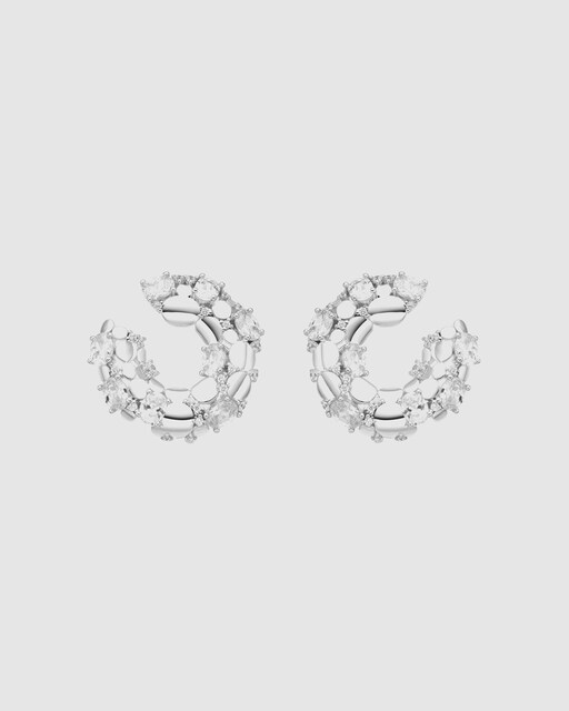 Imagen 0 de Pendientes Momentos Para Brillar acabados en rodio