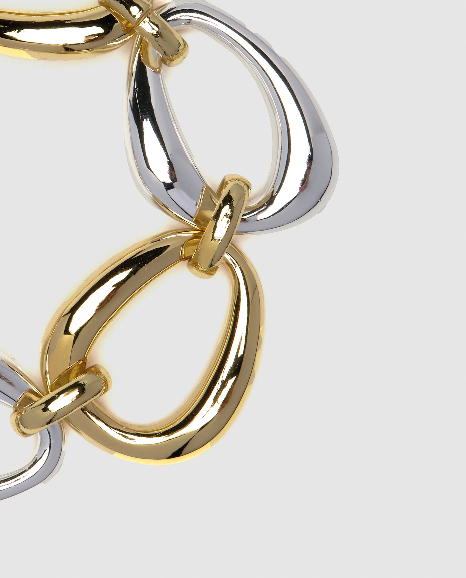 Pulsera de cadena áfrica acabada en oro amarillo de 18 quilates - Luxenter - Oro / Plata Oro / Plata-6