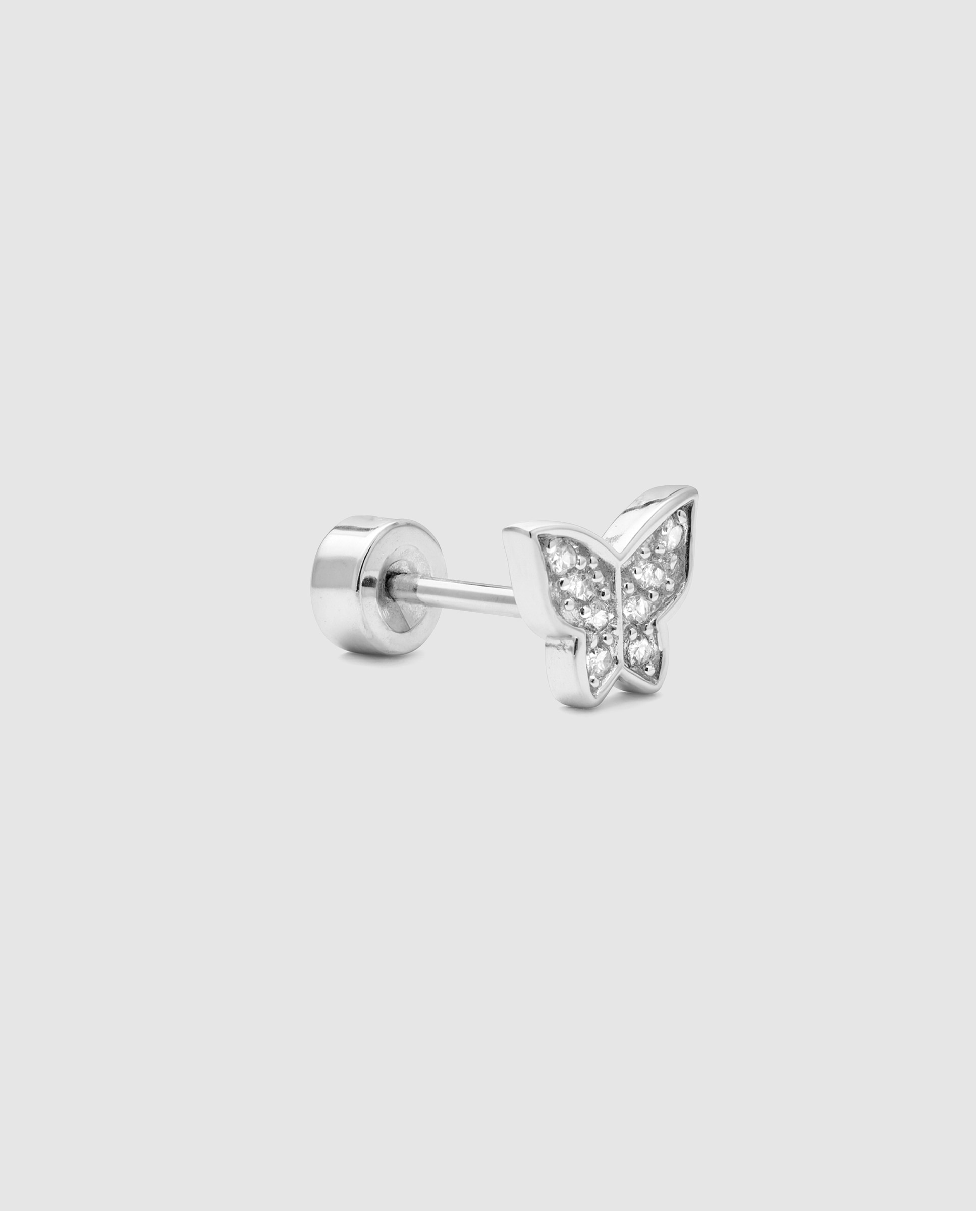 Piercing personalizable acabado en plata de ley 925 con circonita brillante - Luxenter - Oro Oro-2