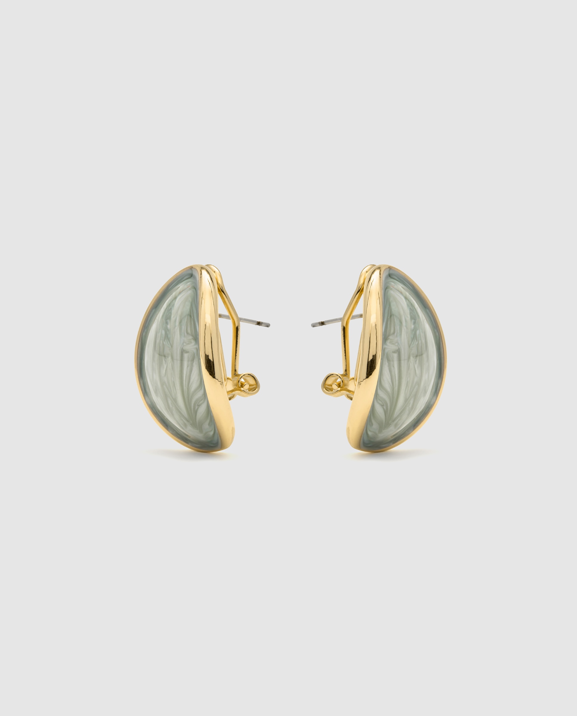Pendientes áfrica acabados en amarillo de 18 quilates - Luxenter - Oro Oro-3