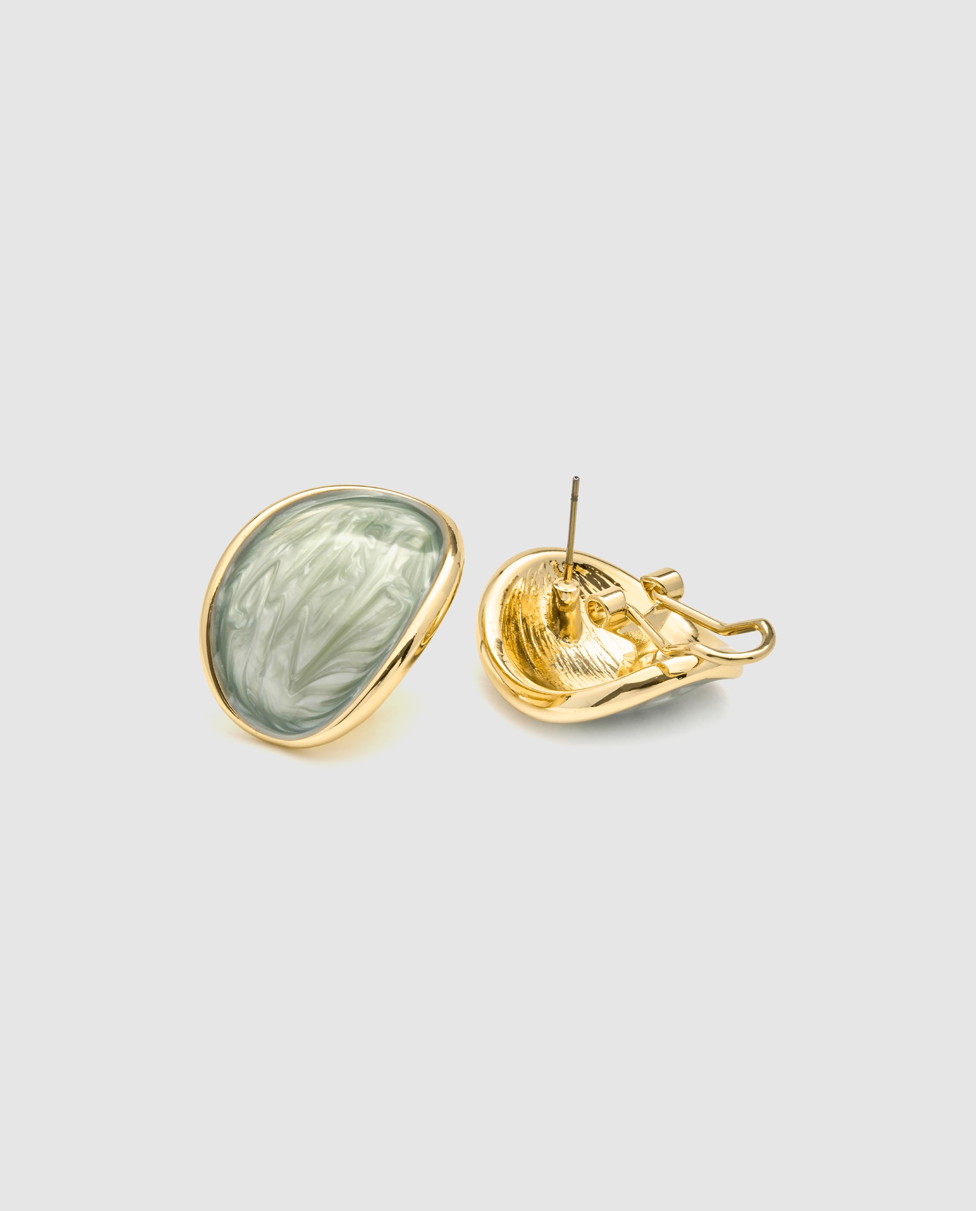 Pendientes áfrica acabados en amarillo de 18 quilates - Luxenter - Oro Oro-6