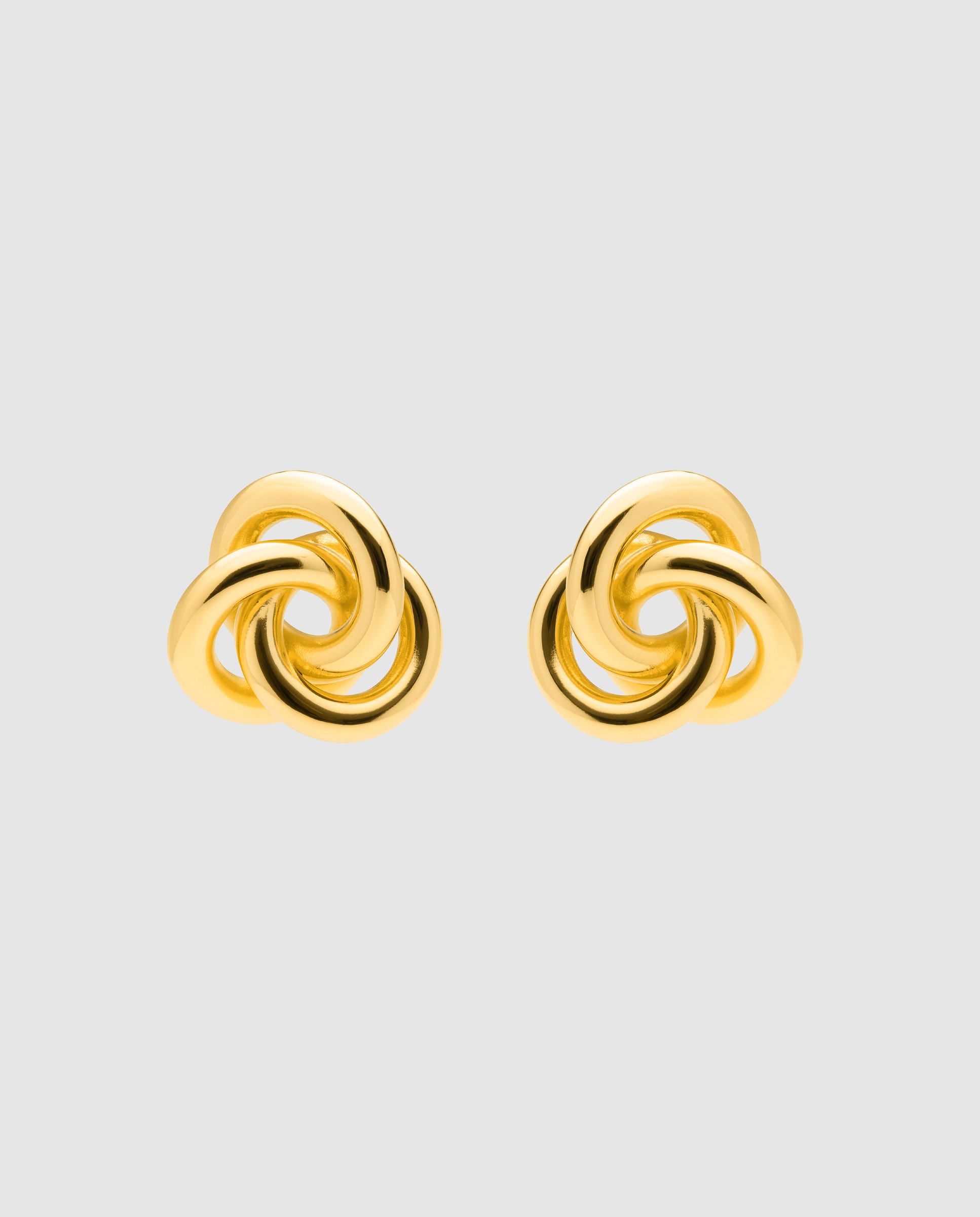Pendientes basic acabados en oro amarillo de 18k - Luxenter - Dorado Dorado-1