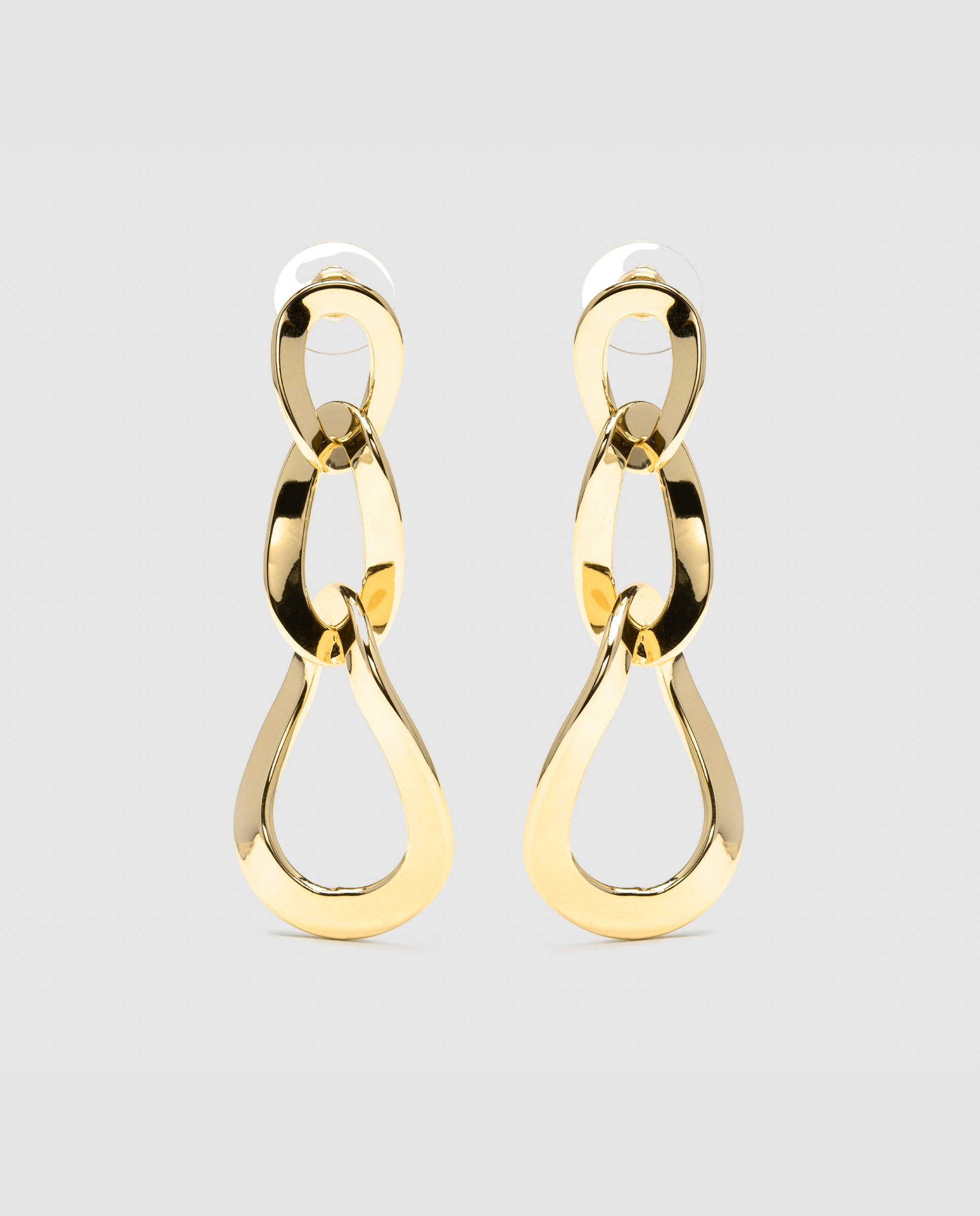Pendientes áfrica acabados en oro amarillo de 18 quilates - Luxenter - Dorado Dorado-1