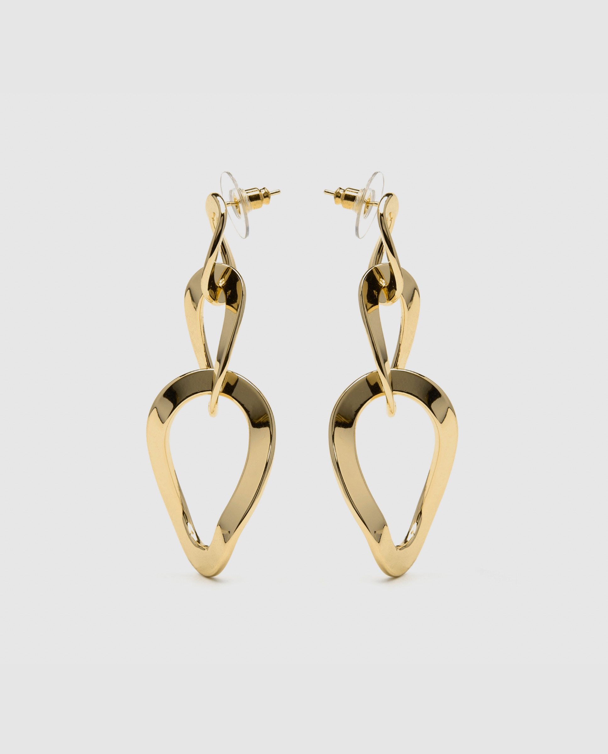 Pendientes áfrica acabados en oro amarillo de 18 quilates - Luxenter - Dorado Dorado-3