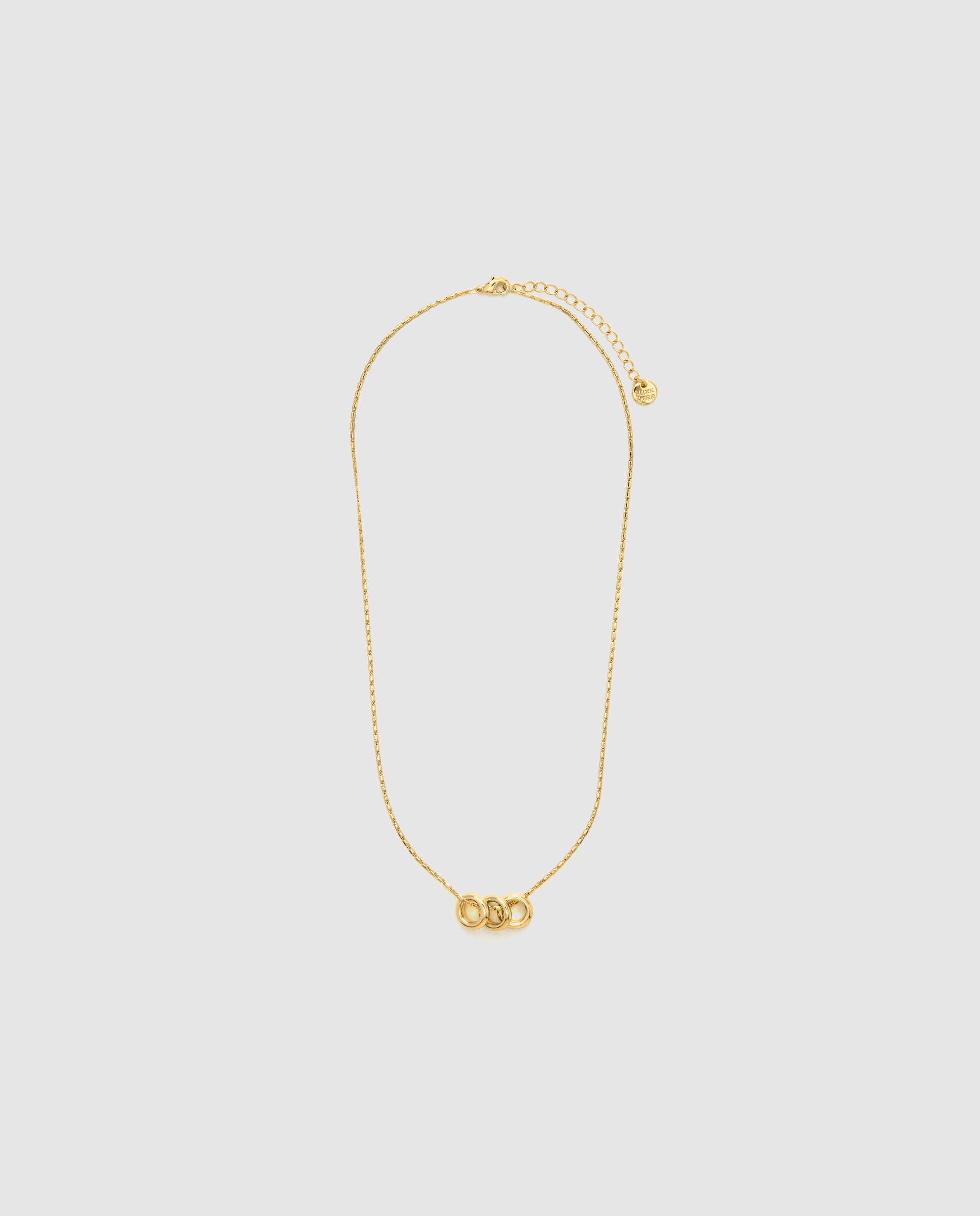 Pendiente áfrica acabado en oro amarillo de 18 quilates - Luxenter - Dorado Dorado-6