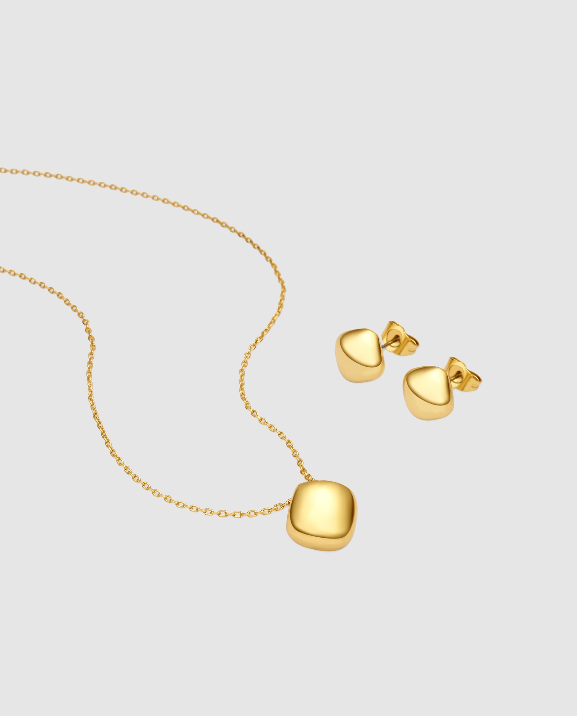 Set áfrica acabado en oro amarillo de 18 quilates - Luxenter - Dorado Dorado-1