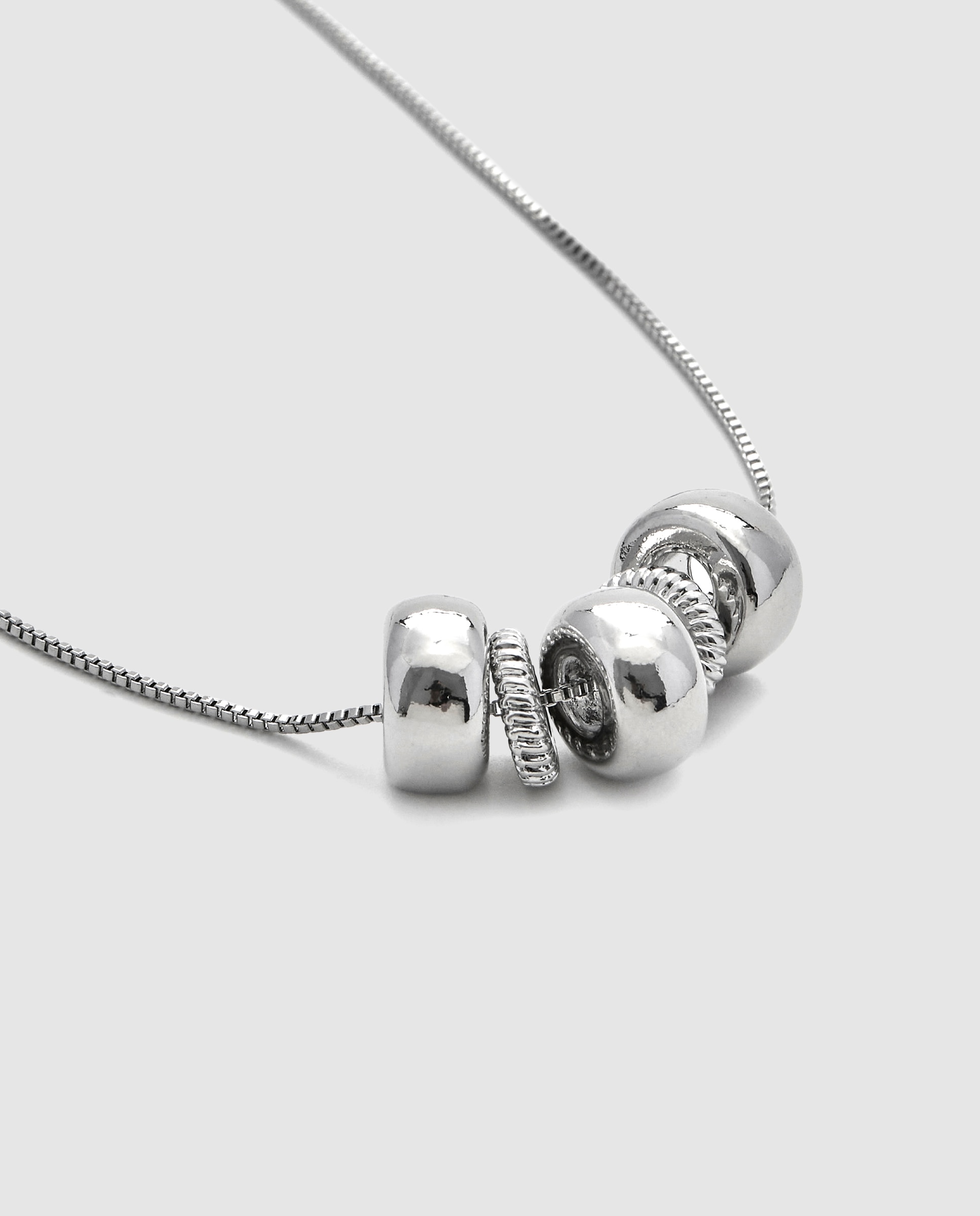 Set de pendientes y collar áfrica acabado en rodio - Luxenter - Oro Oro-7