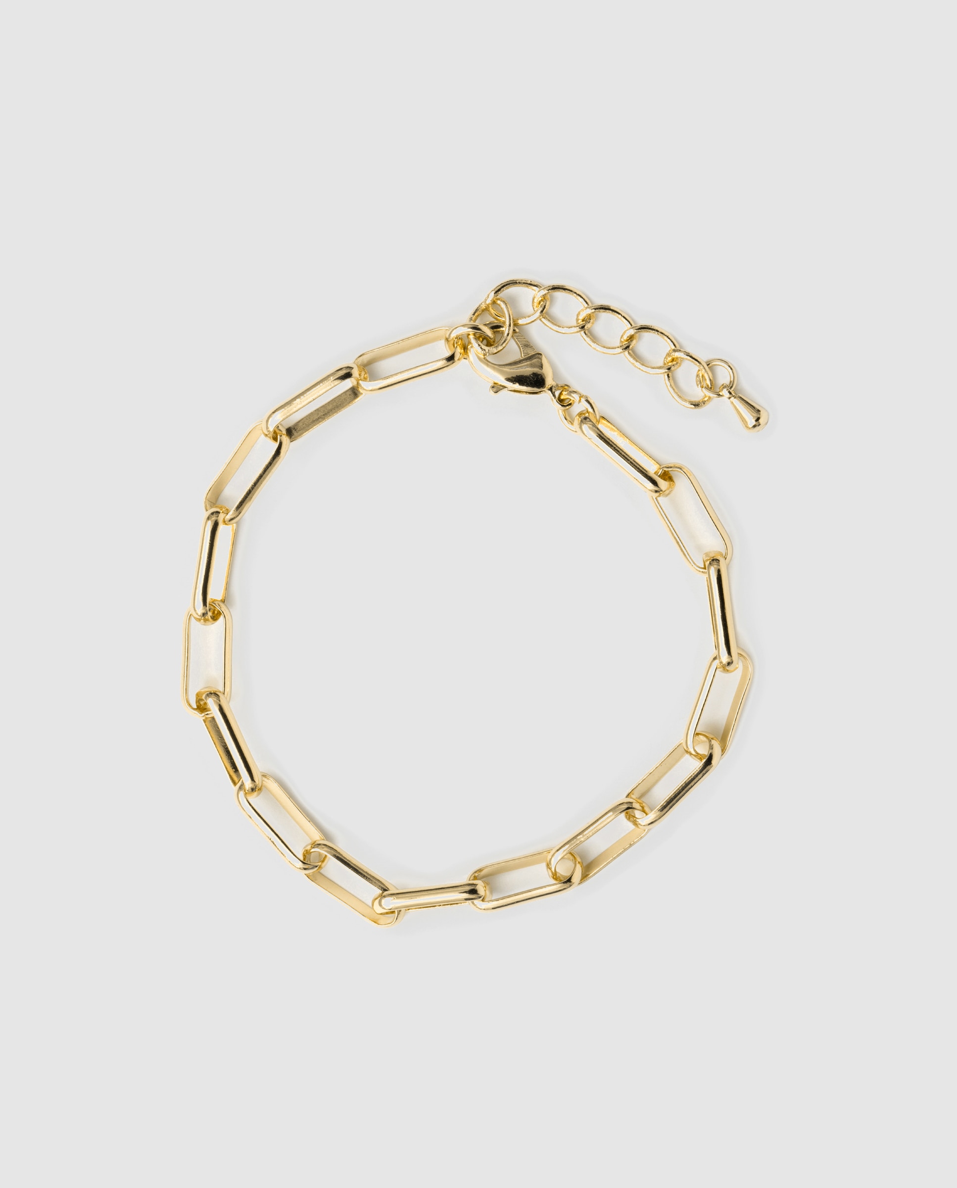 Pulsera de eslabones africa acabada en oro amarillo de 18k - Luxenter - Dorado Dorado-2