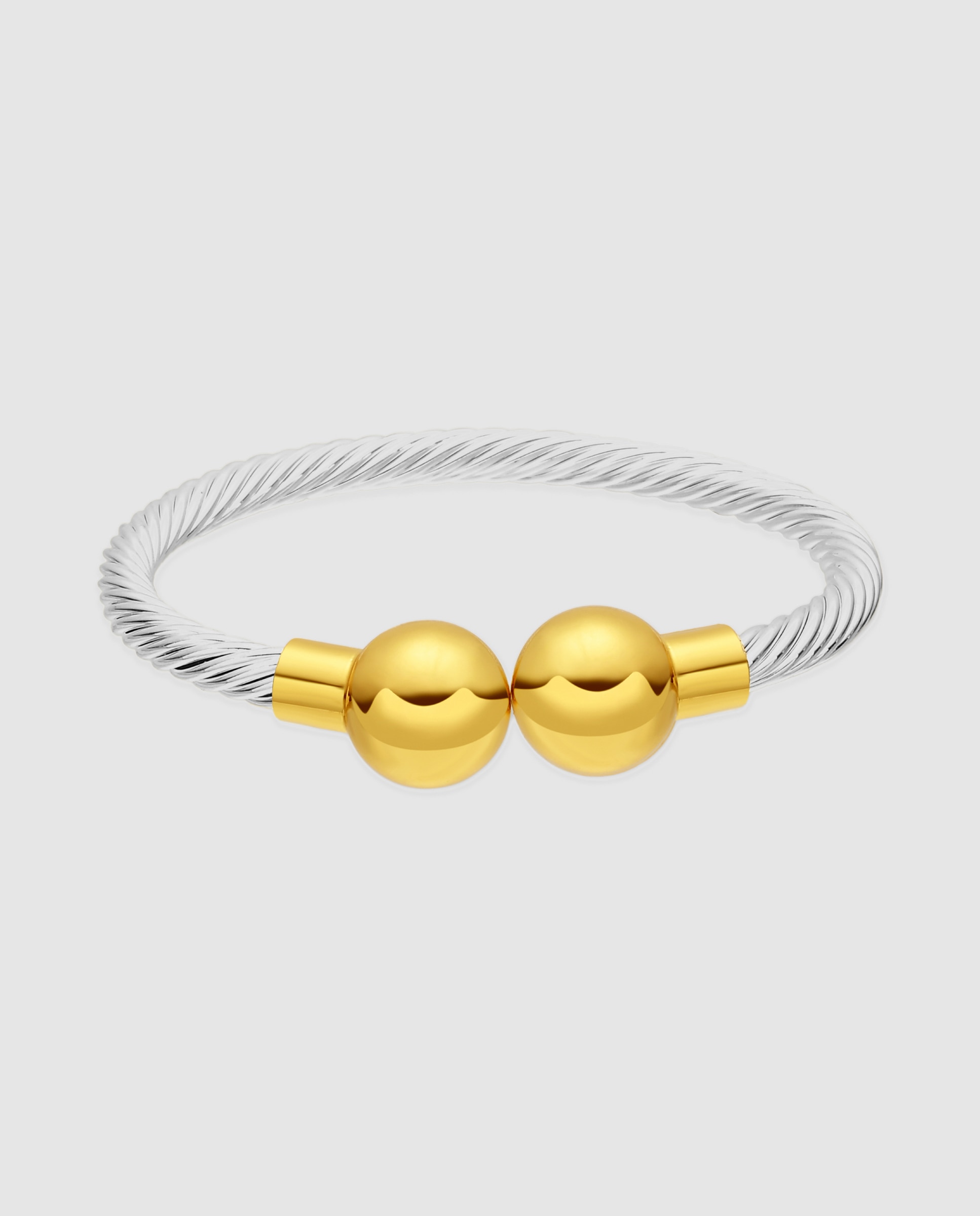 Pulsera africa acabada en rodio - Luxenter - Plateado Plateado-1