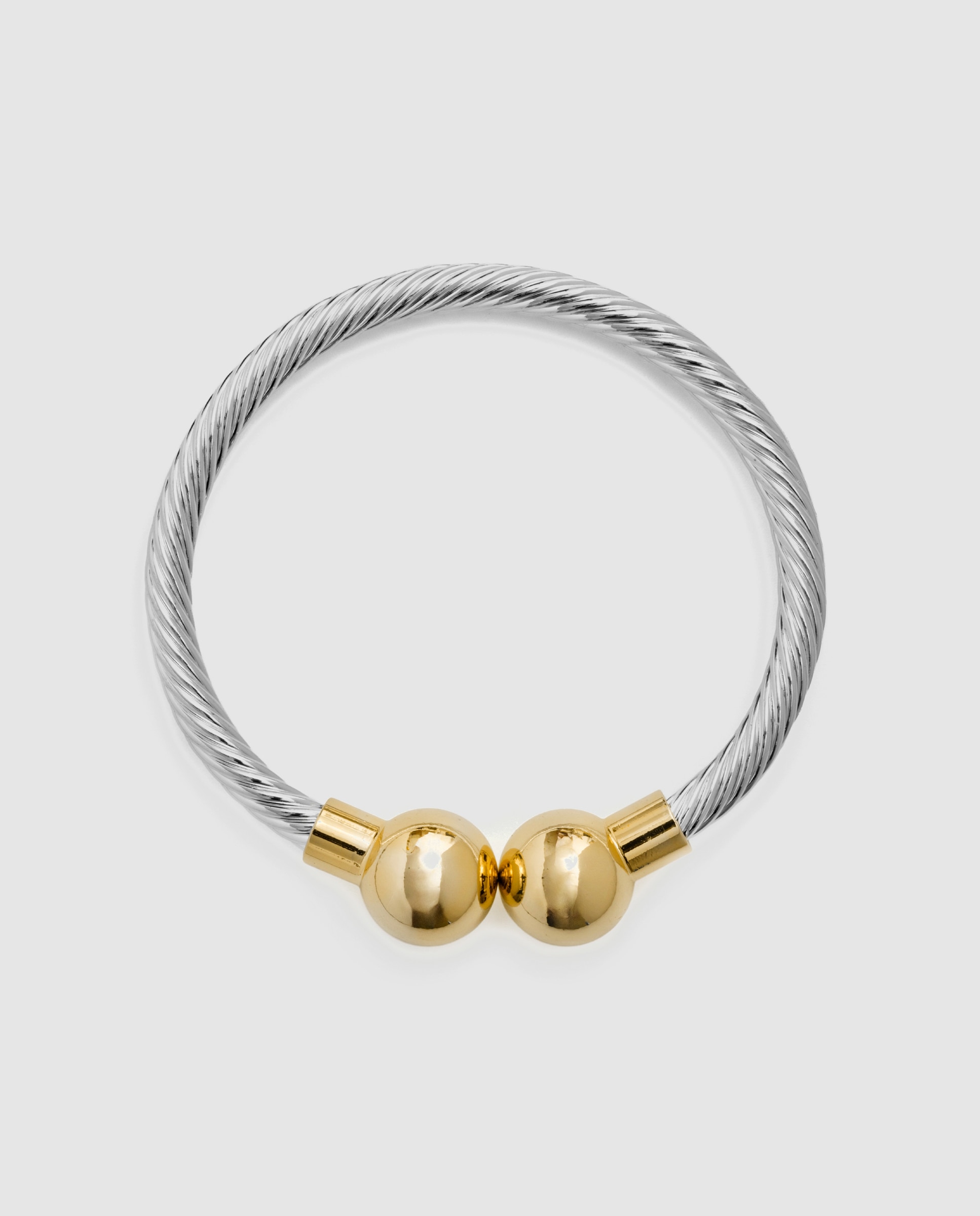 Pulsera africa acabada en rodio - Luxenter - Plateado Plateado-2