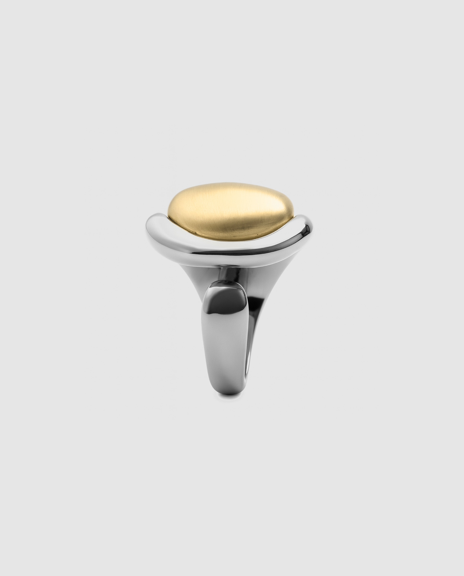 Imagen 3 de Anillo africa acabado en oro amarillo 18k y rodio - Luxenter - Dorado Dorado
