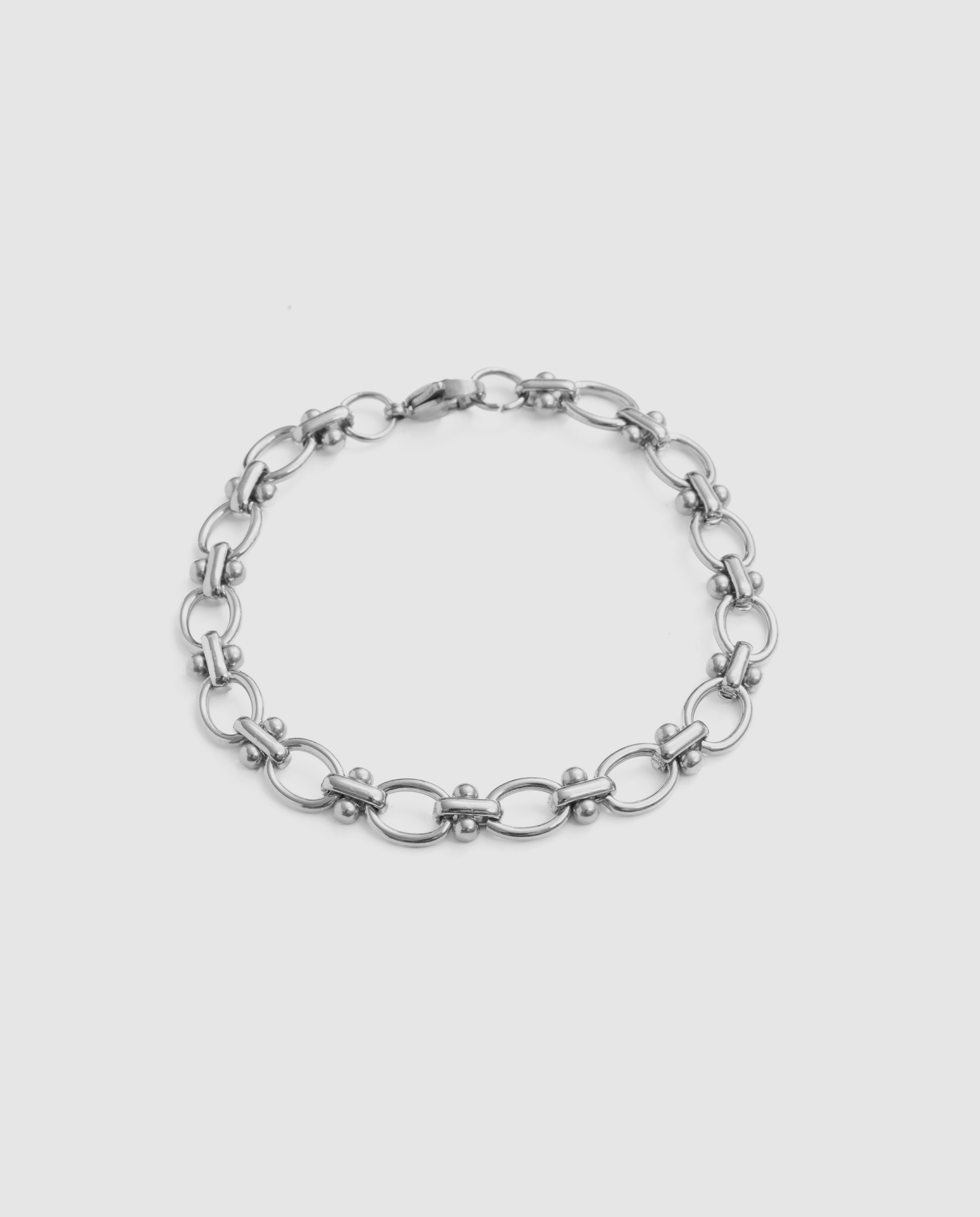 Imagen 1 de Pulsera de cadenas áfrica acabada en rodio - Luxenter - Plateado Plateado