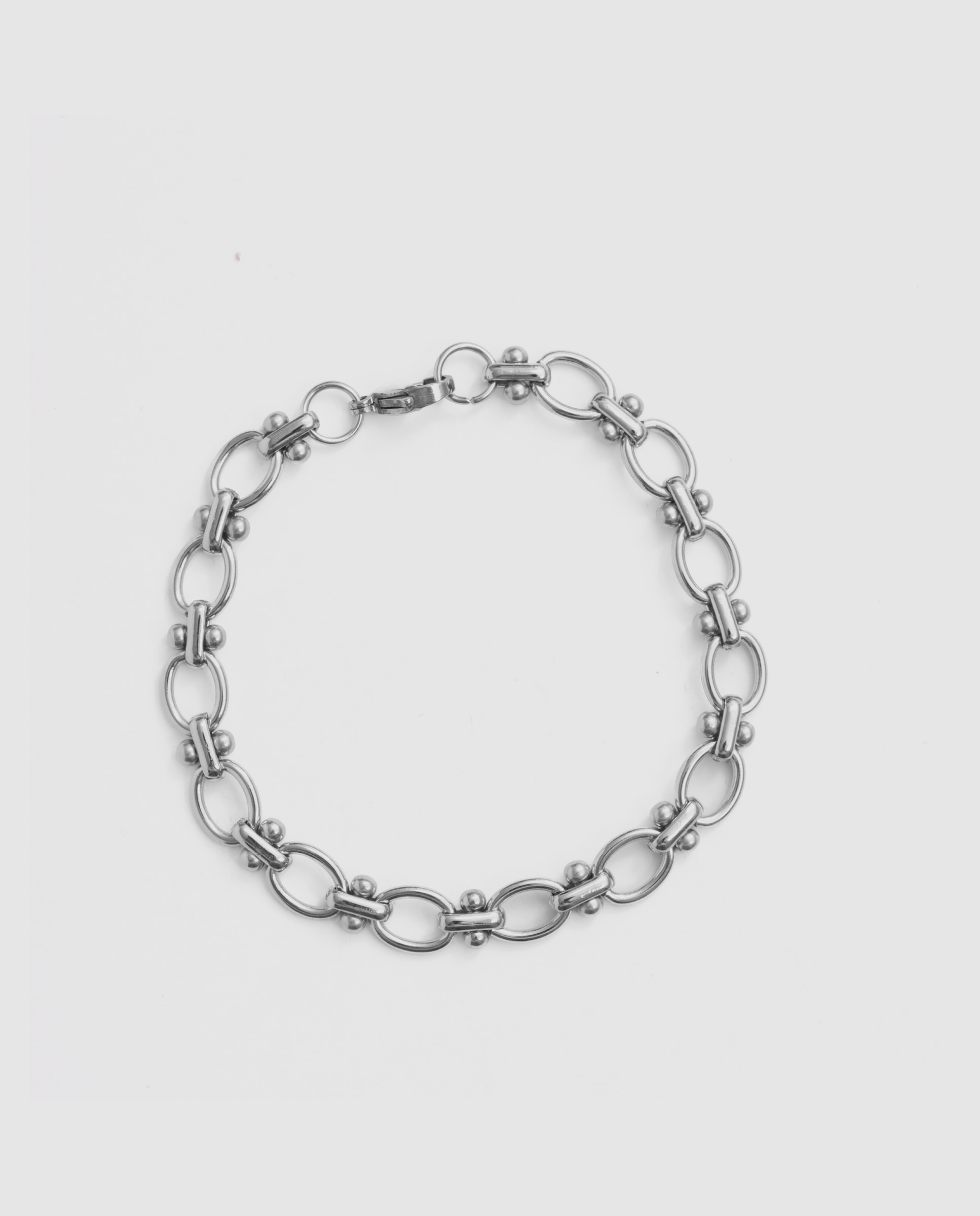 Imagen 2 de Pulsera de cadenas áfrica acabada en rodio - Luxenter - Plateado Plateado