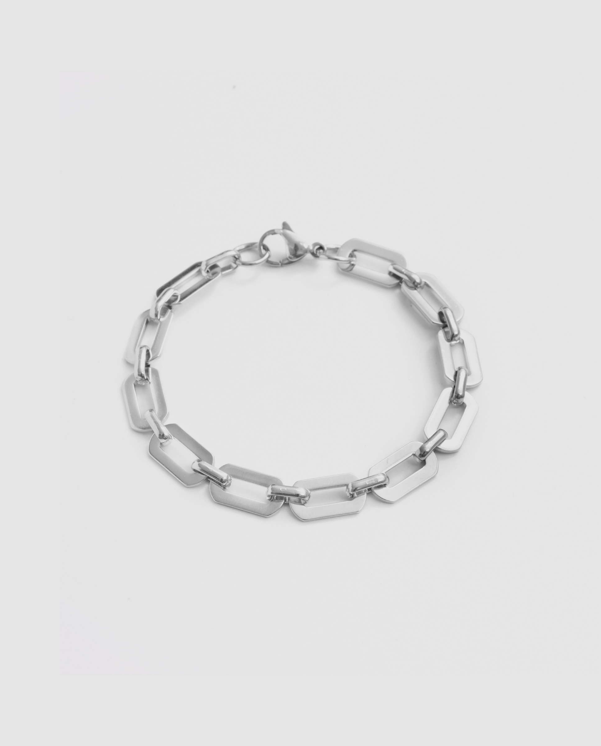 Imagen 1 de Pulsera de cadenas áfrica acabada en rodio - Luxenter - Plateado Plateado