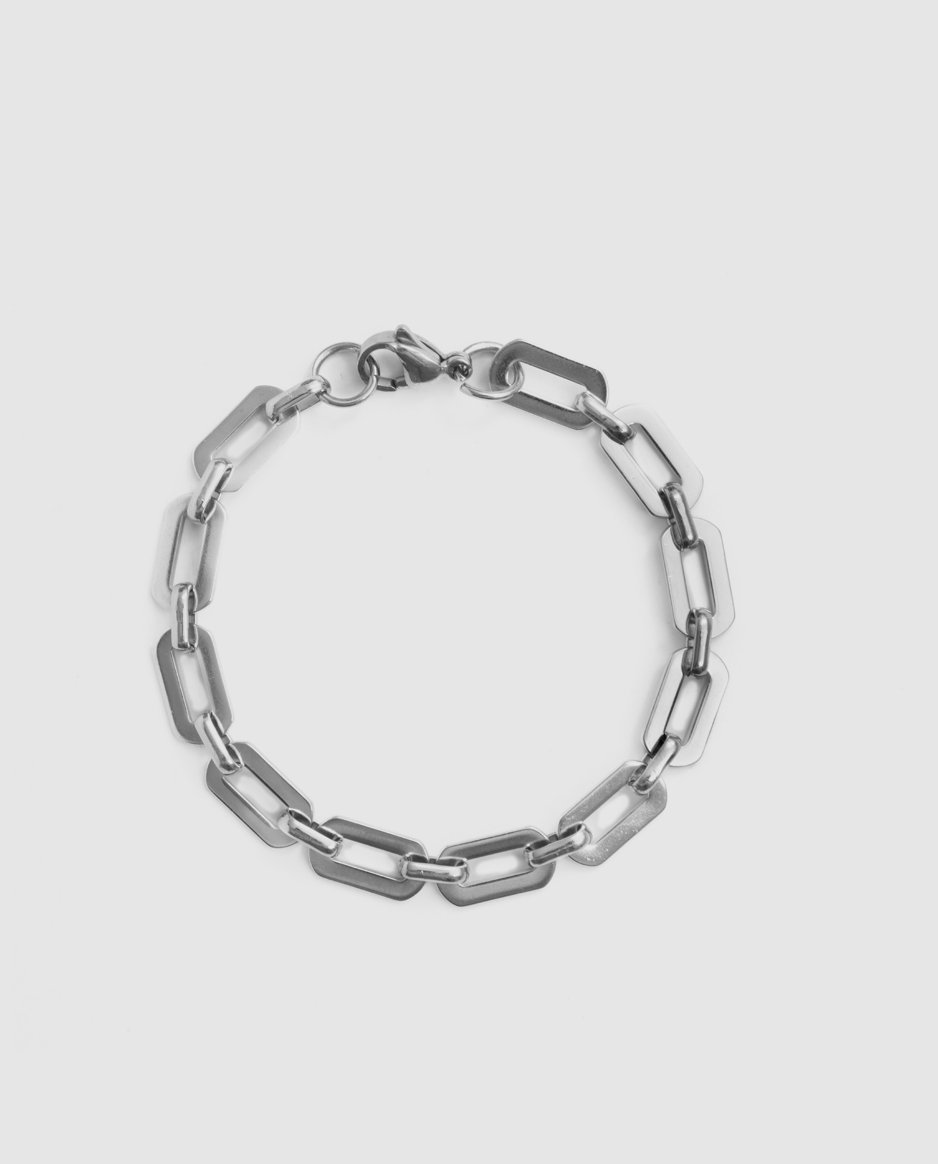 Imagen 2 de Pulsera de cadenas áfrica acabada en rodio - Luxenter - Plateado Plateado