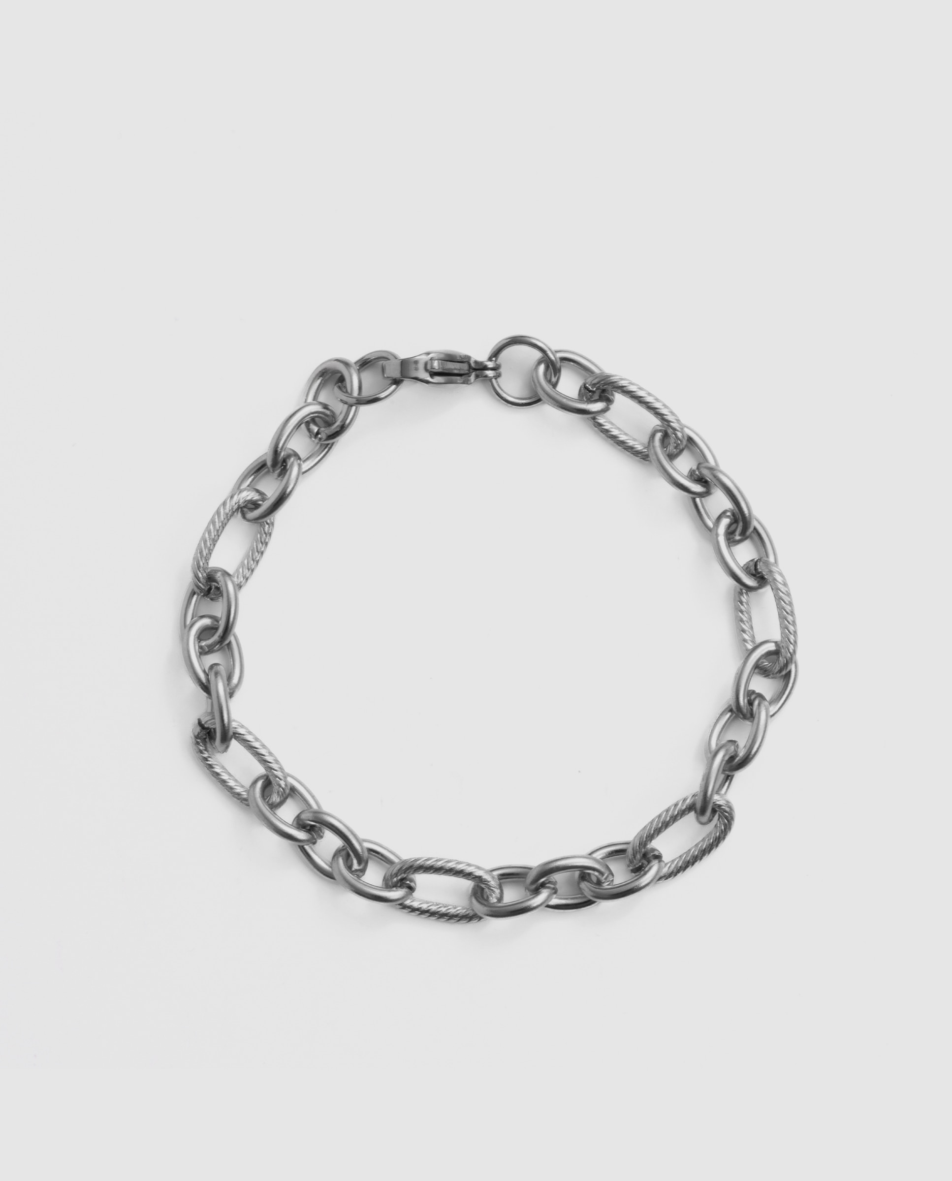Imagen 2 de Pulsera de cadenas áfrica acabada en rodio - Luxenter - Plateado Plateado
