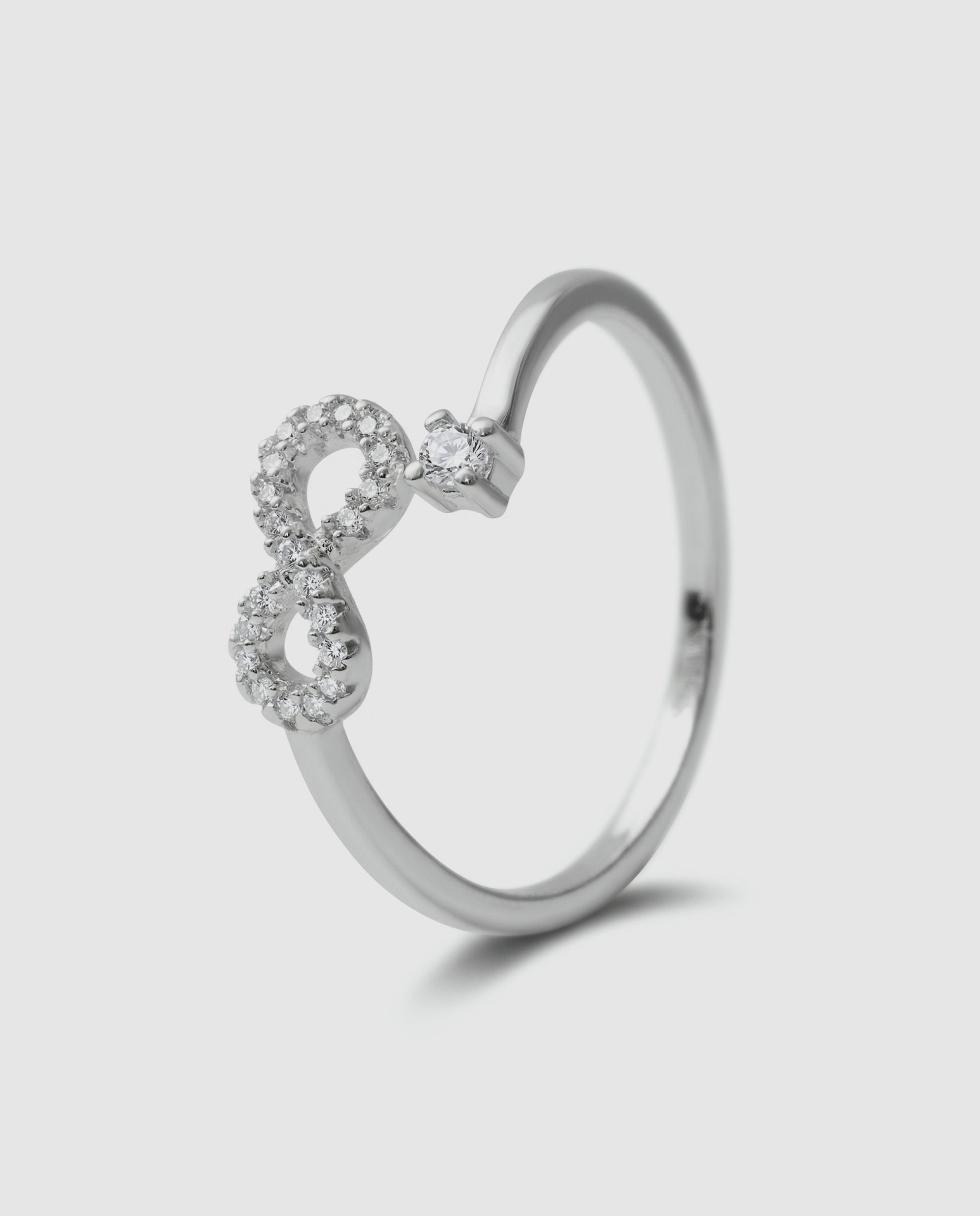Imagen 1 de Anillo africa con circonita brillante acabado en rodio - Luxenter - Dorado Dorado