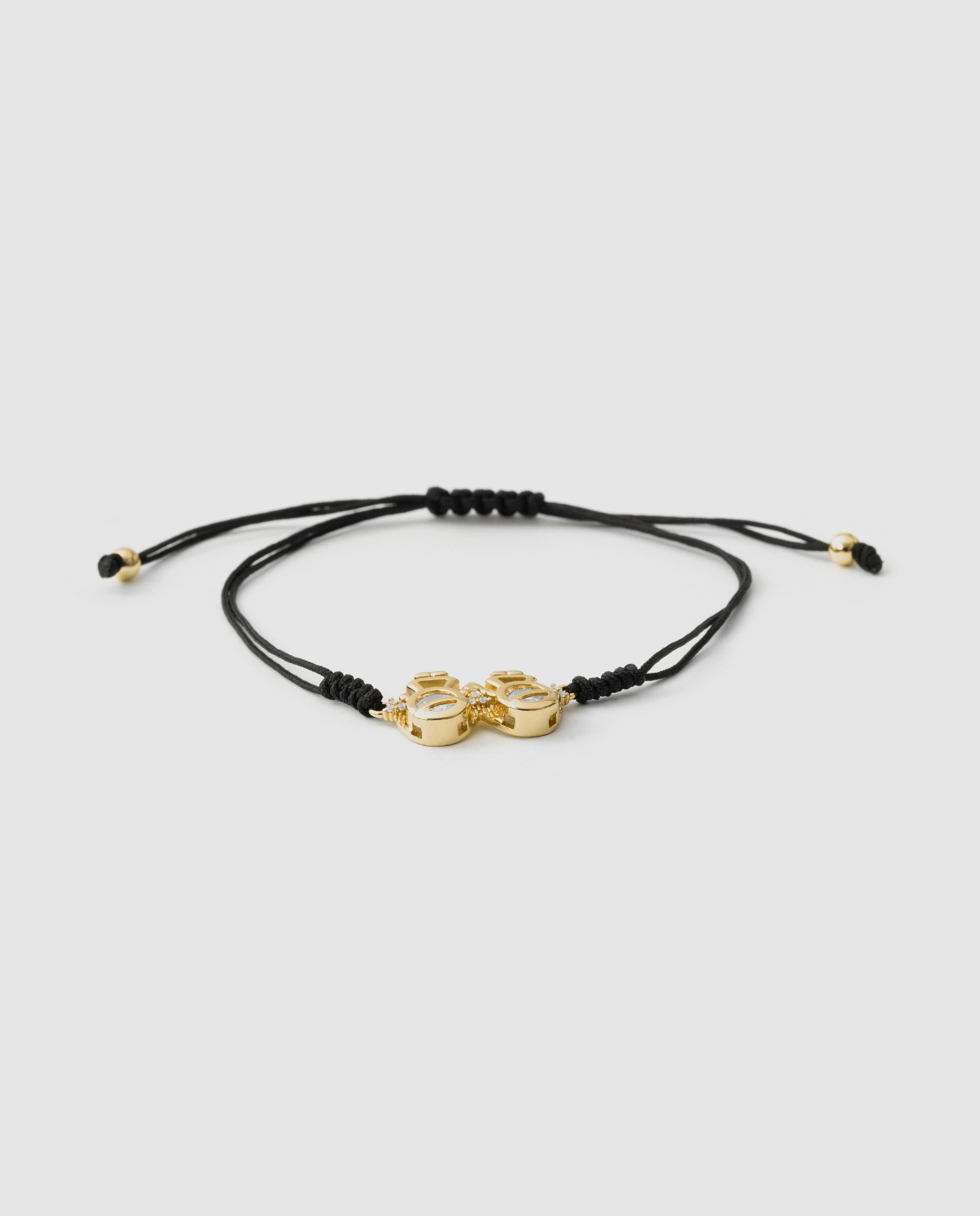 Pulsera promociones con circonita brillante acabada en oro amarillo de 18k - Luxenter - Dorado Dorado-1
