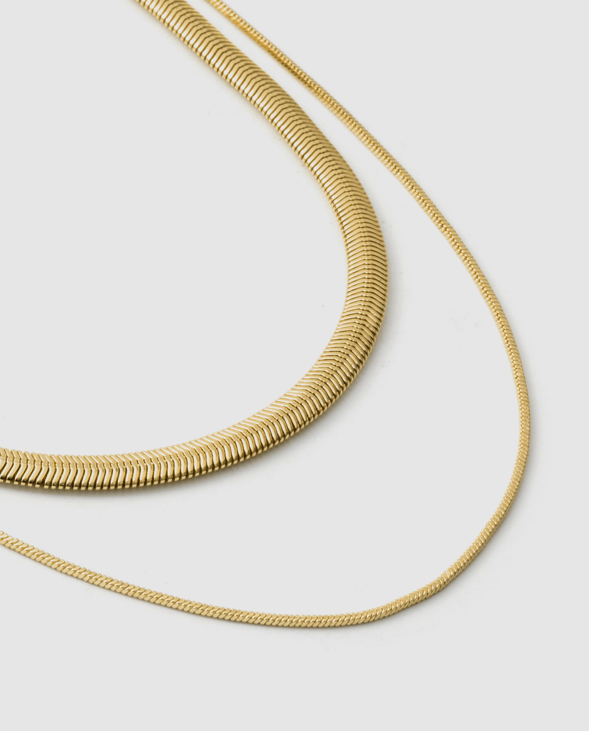 Collar áfrica acabado en oro amarillo de 18 quilates - Luxenter - Dorado Dorado-3