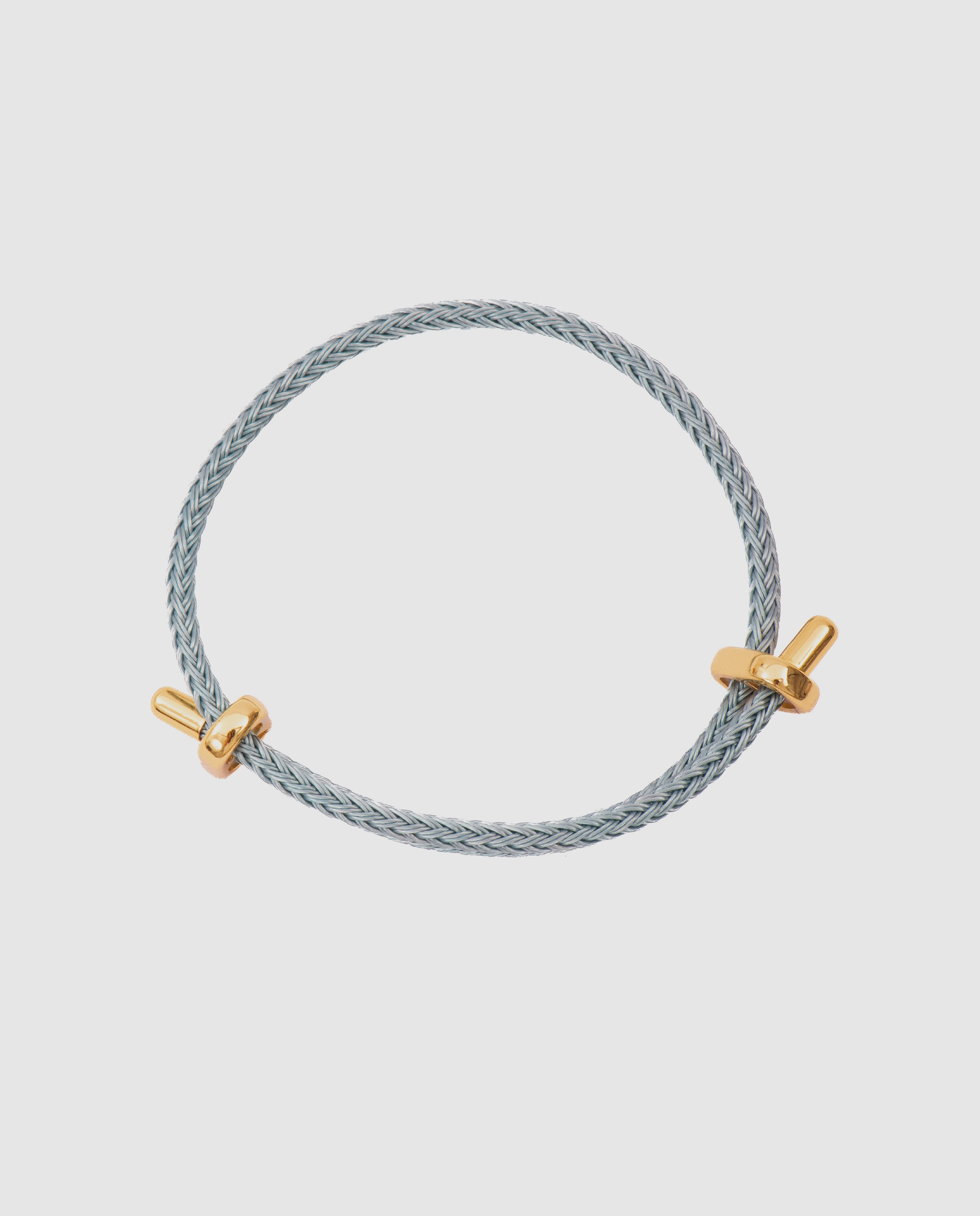 Pulsera acabada en oro amarillo 18k - Luxenter - Azul Azul-3