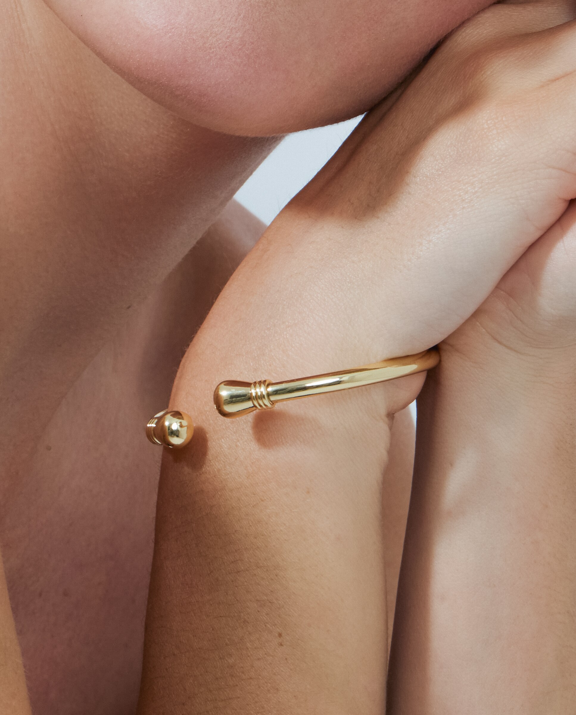 Pulsera africa acabada en oro amarillo de 18k - Luxenter - Dorado Dorado-4