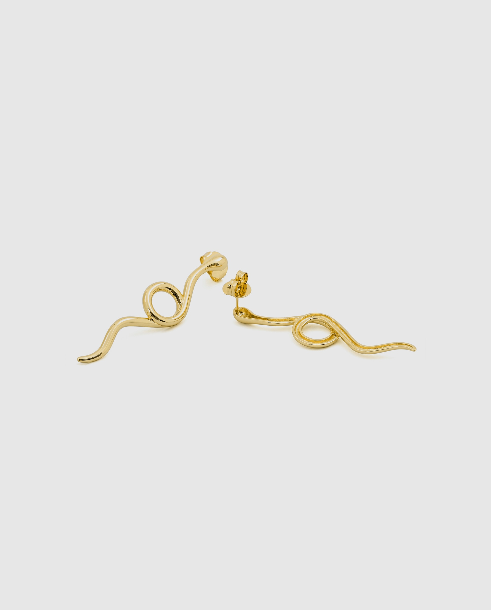 Pendientes africa acabados en oro amarillo de 18k - Luxenter - Dorado Dorado-6