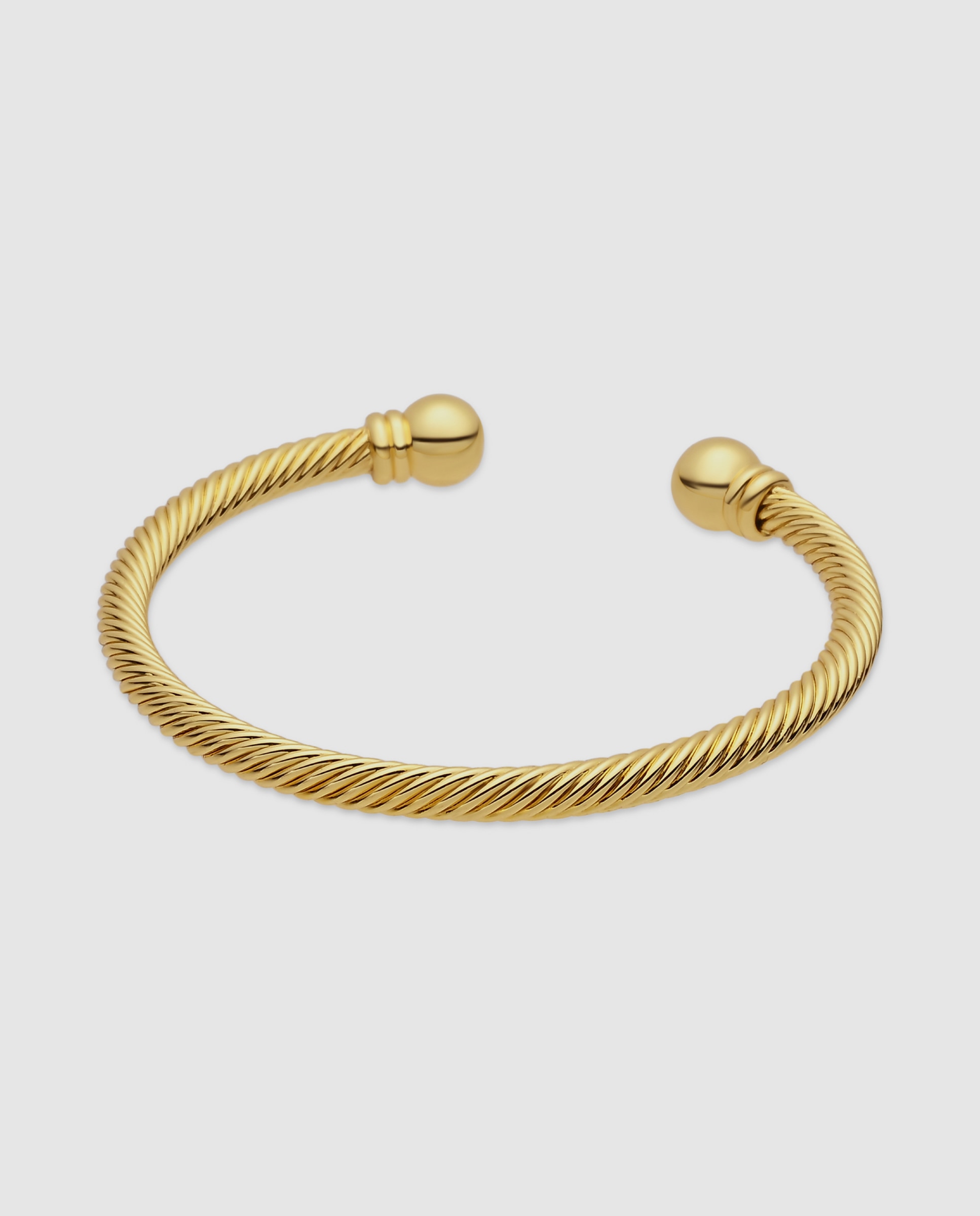 Pulsera acabada en oro amarillo 18k - Luxenter - Dorado Dorado-1