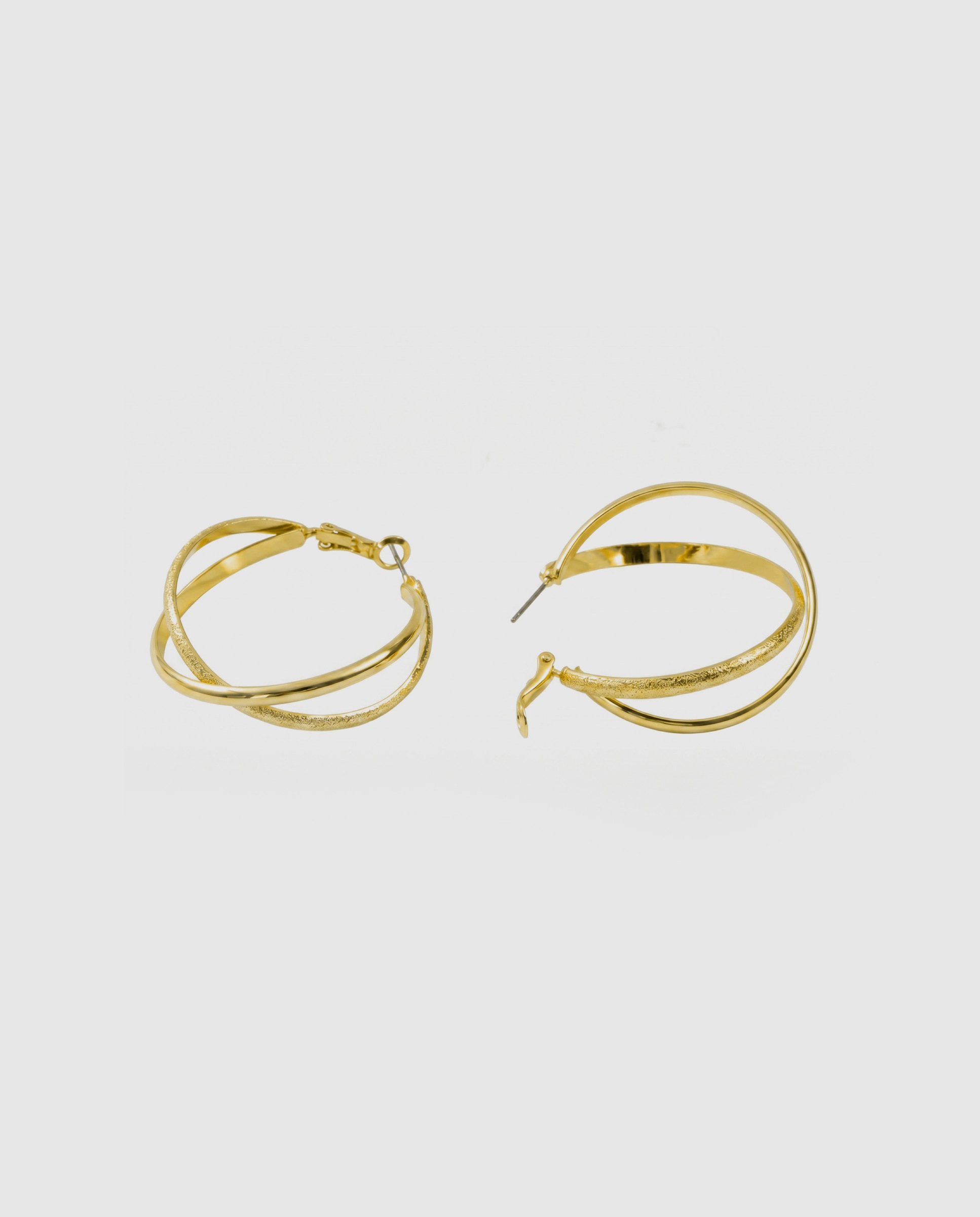 Pendientes de aro africa acabados en oro amarillo de 18k - Luxenter - Dorado Dorado-6