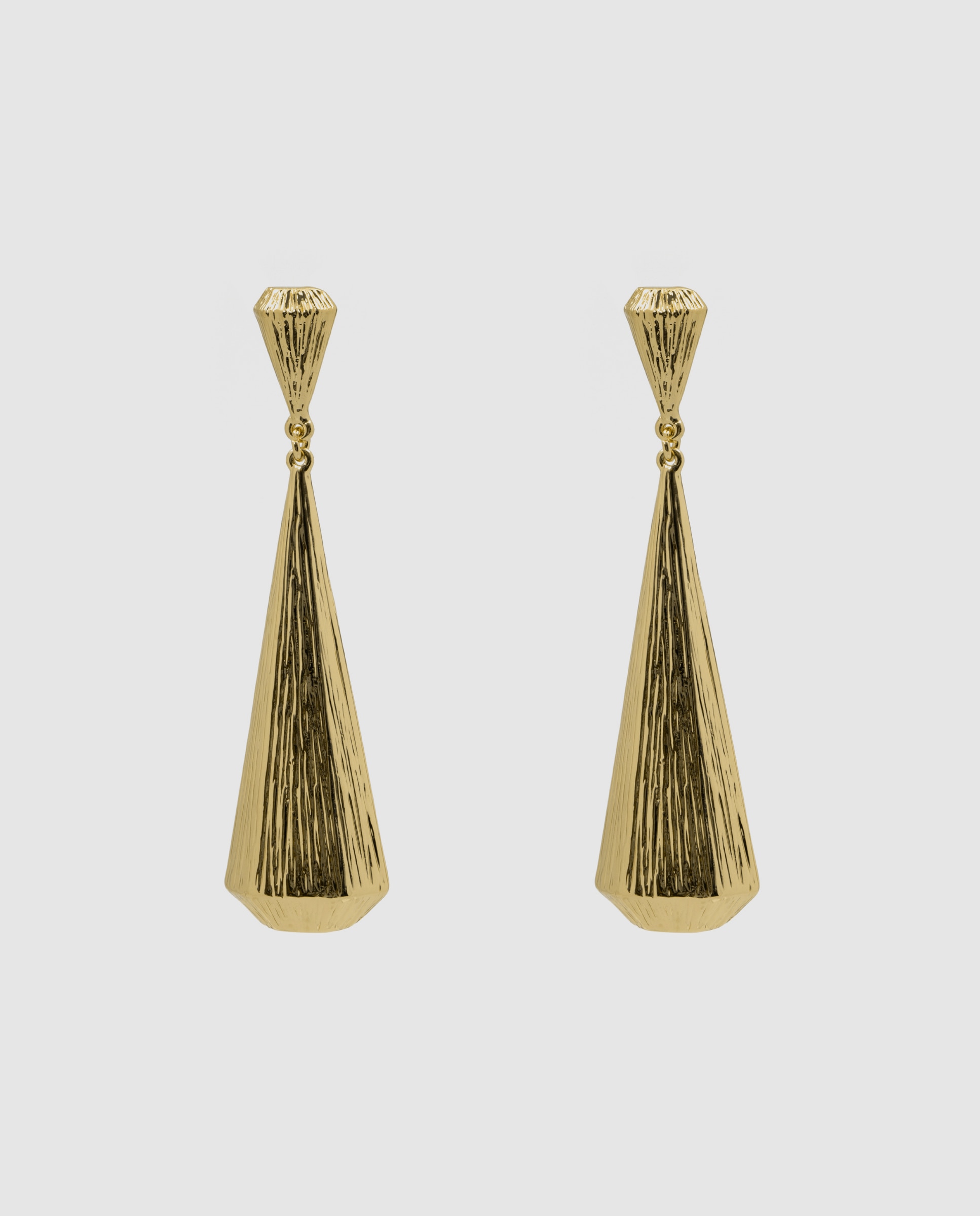 Pendientes africa acabados en oro amarillo de 18k - Luxenter - Dorado Dorado-3