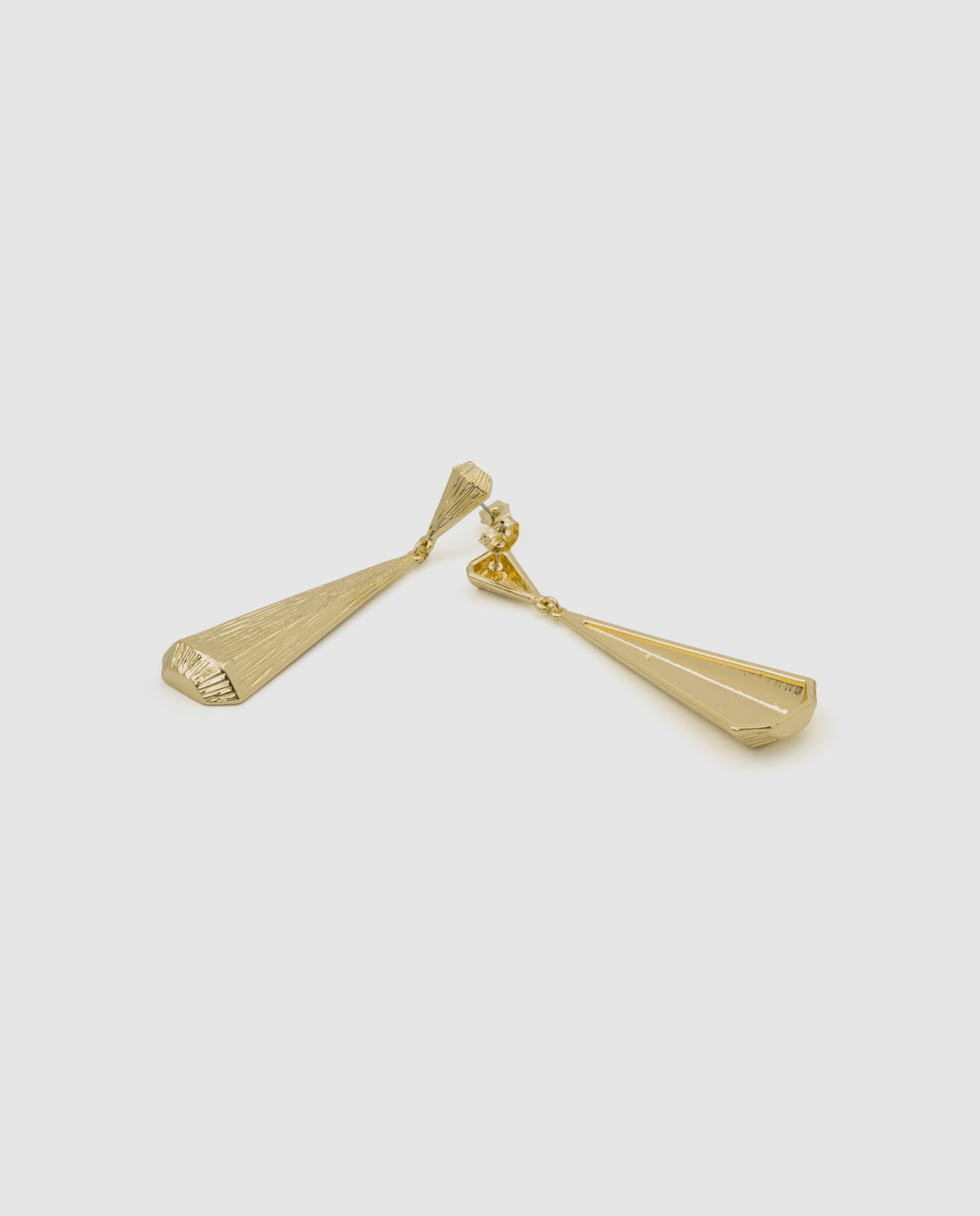 Pendientes africa acabados en oro amarillo de 18k - Luxenter - Dorado Dorado-6