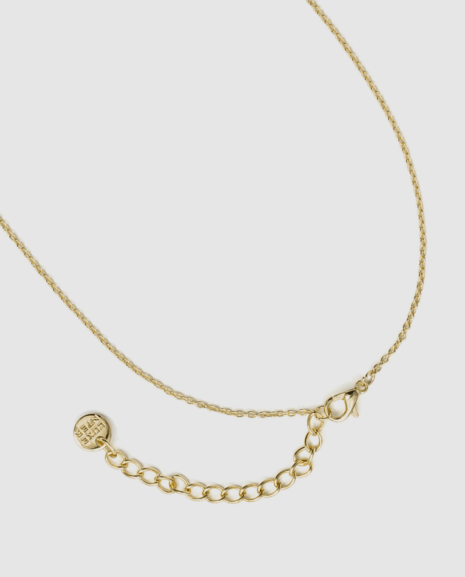 Collar africa con cristal acabado en oro amarillo de 18k - Luxenter - Naranja Naranja-7
