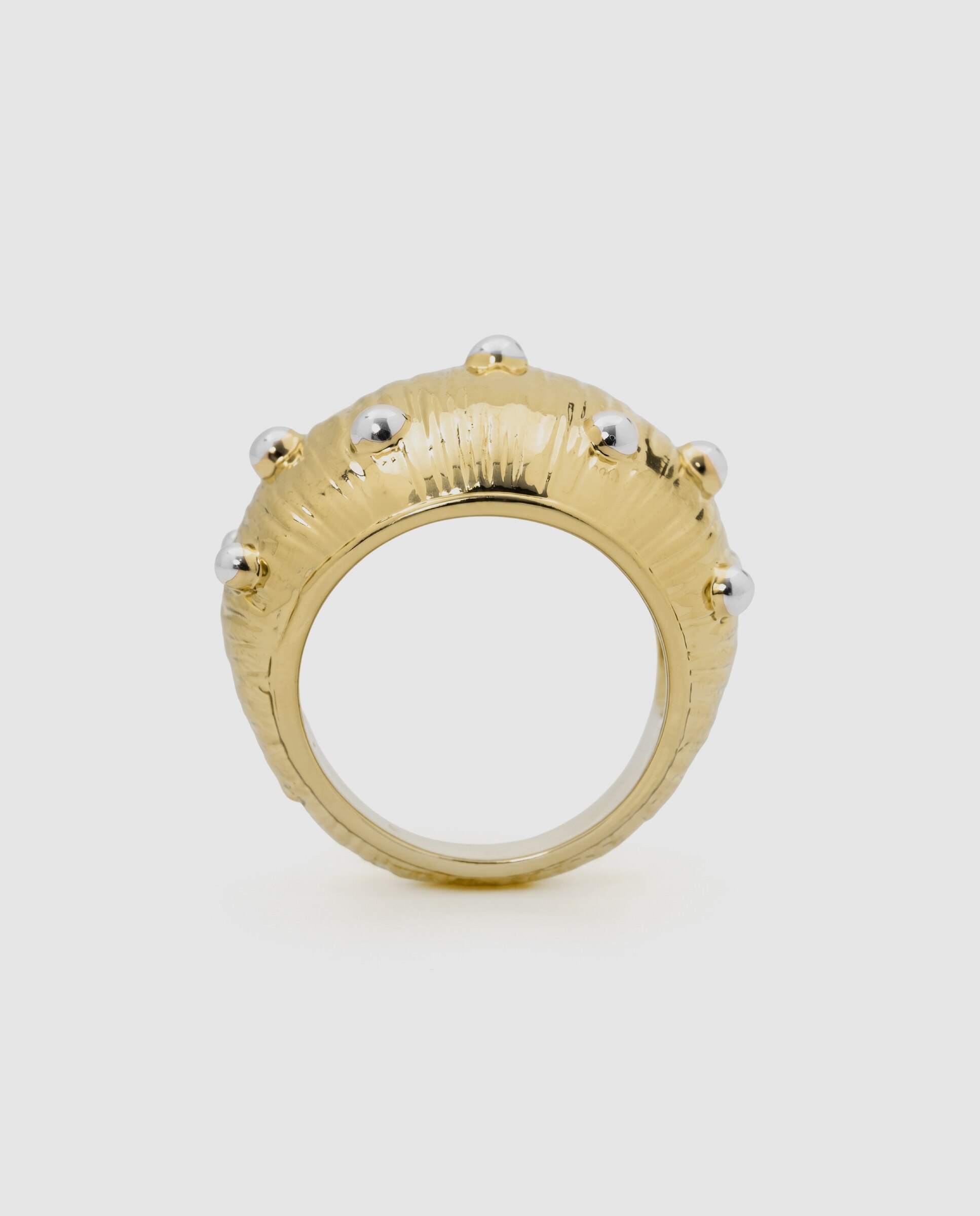 Anillo africa acabado en oro amarillo de 18k - Luxenter - Dorado Dorado-7
