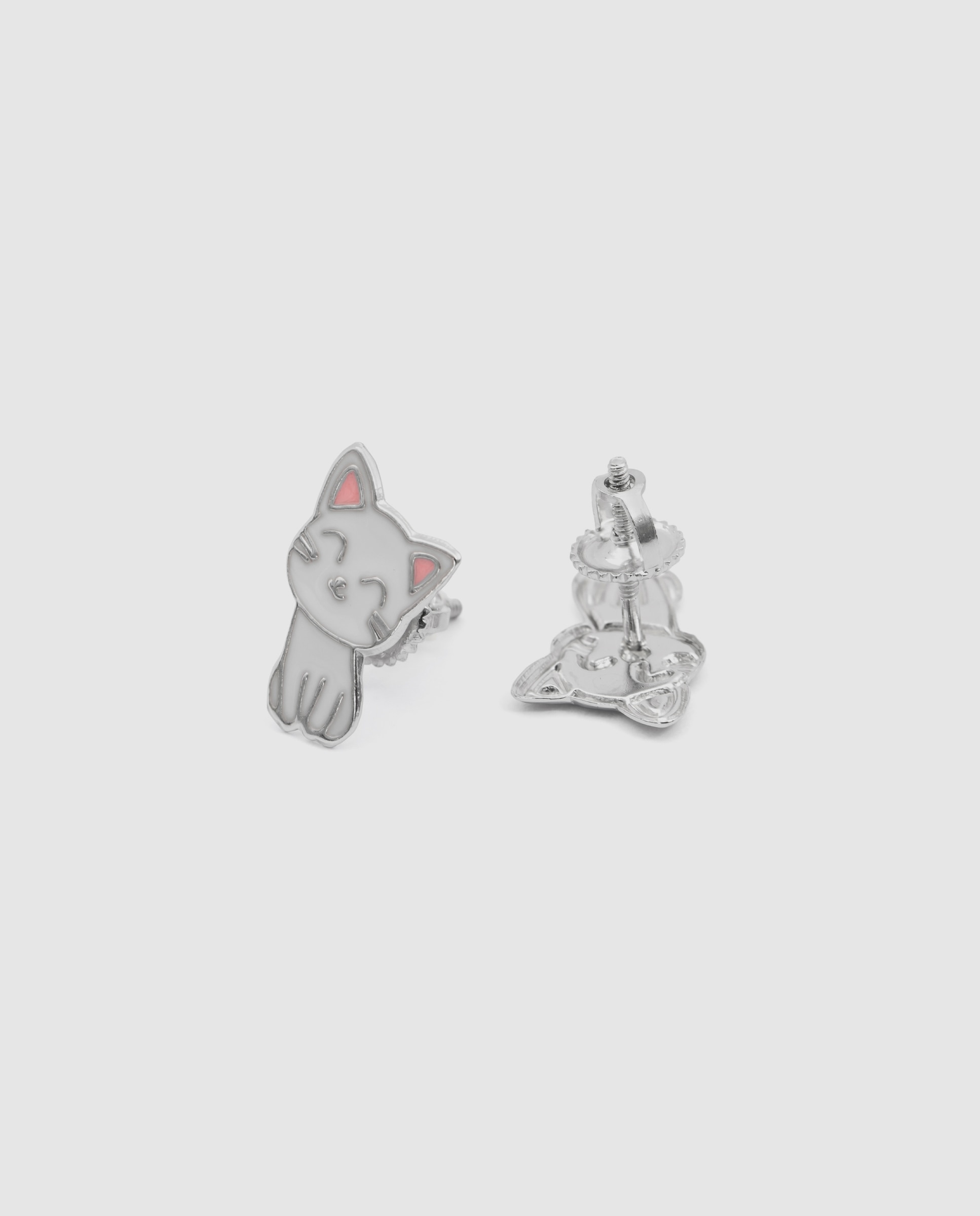 Pendientes kids de plata de ley 925 acabados en rodio y lacado - Luxenter - Multicolor Multicolor-6