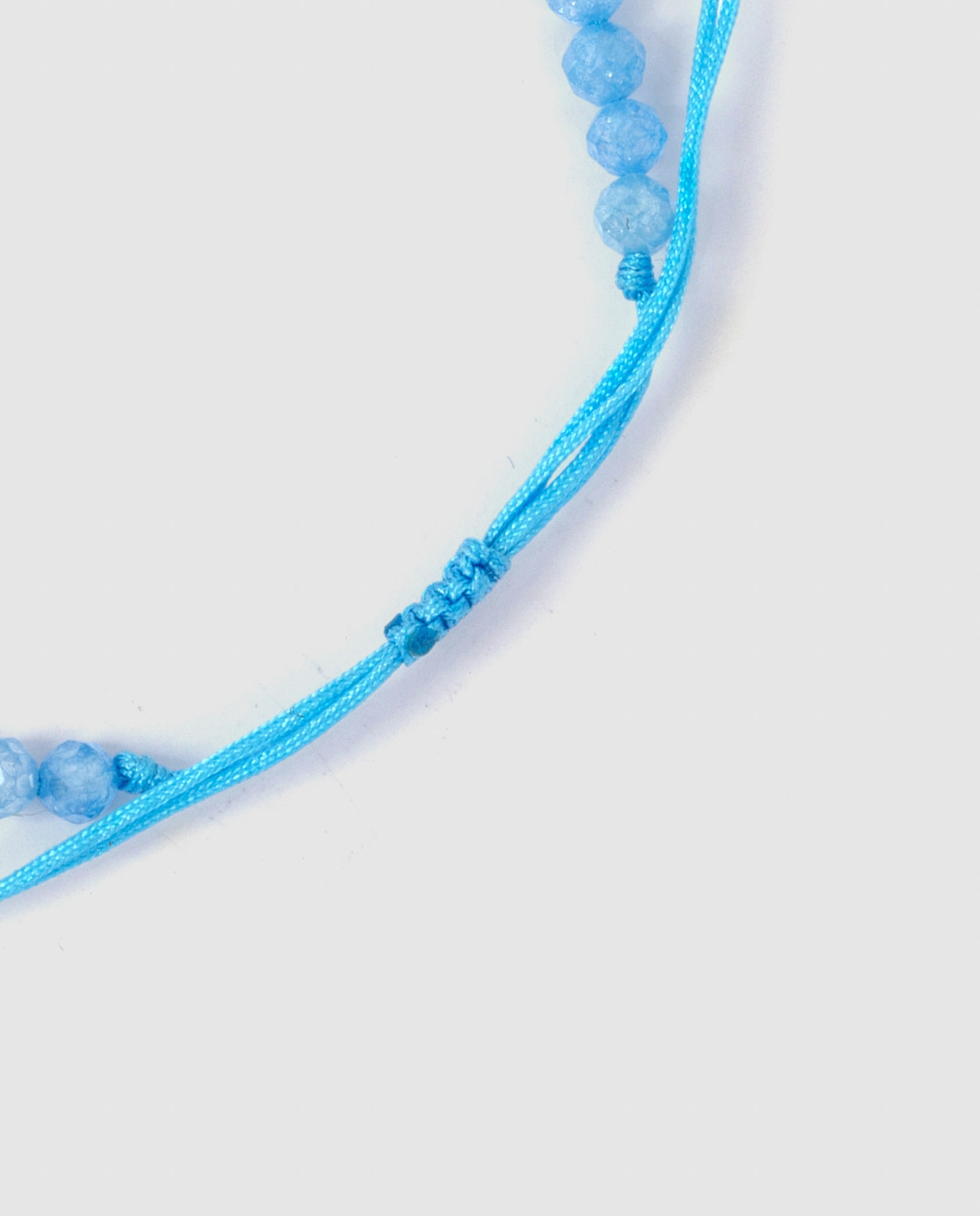 Pulsera africa con doblete acabada en oro de 18k - Luxenter - Azul Azul-7