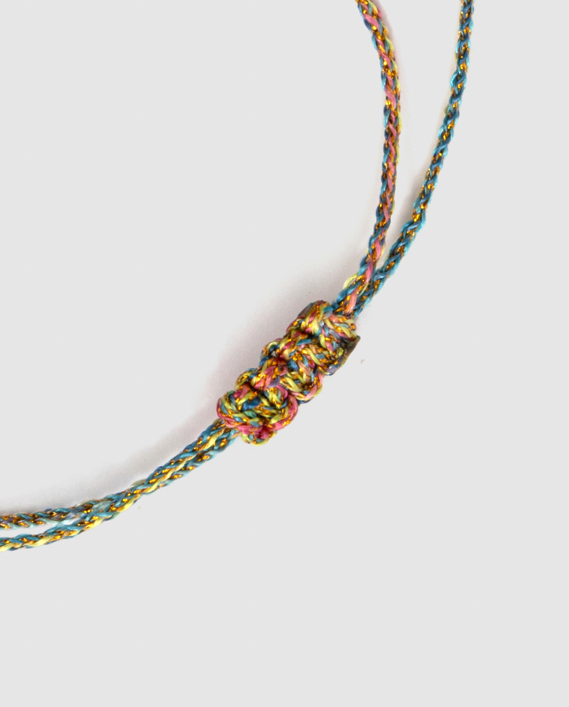 Pulsera africa con cristal acabada en oro de 18k - Luxenter - Multicolor Multicolor-7