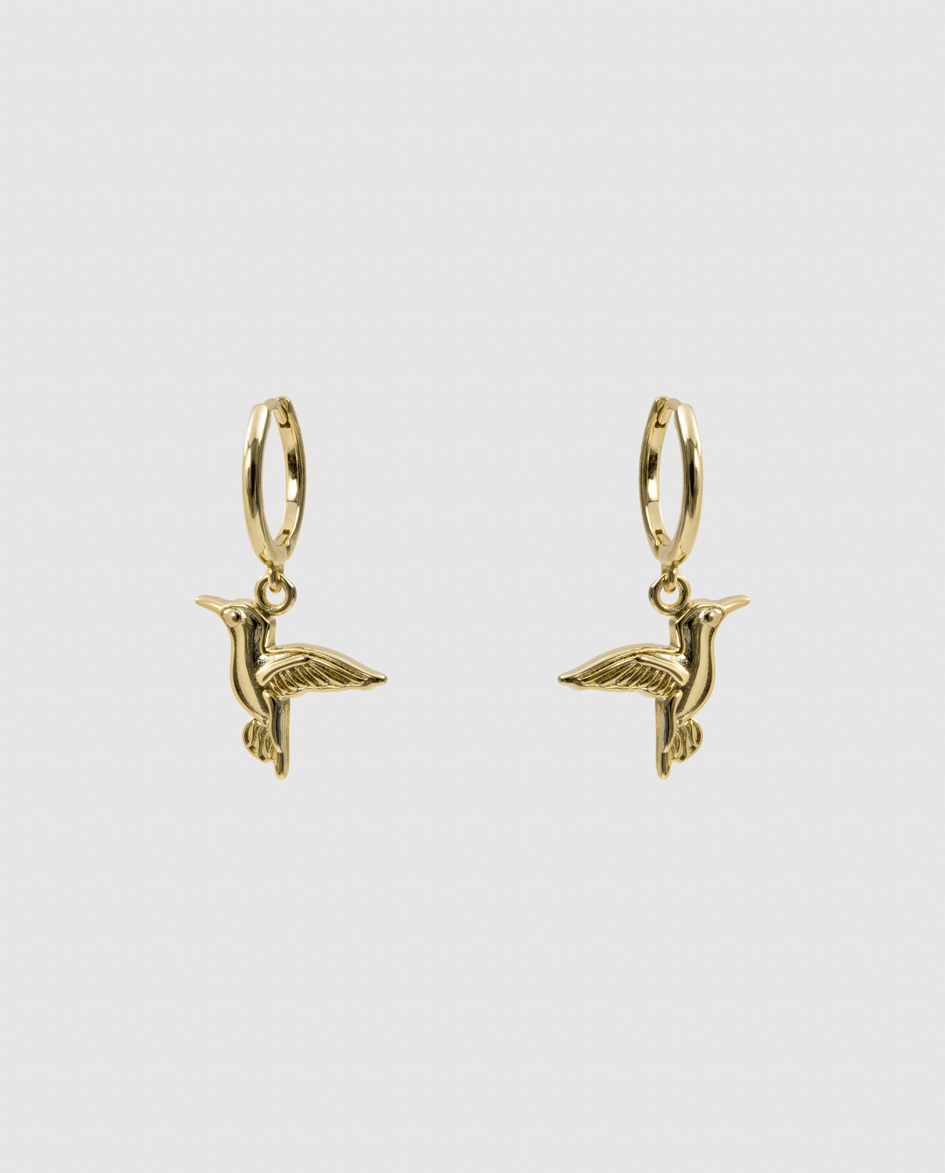 Pendientes de aro africa acabados en oro de 18k - Luxenter - Dorado Dorado-3