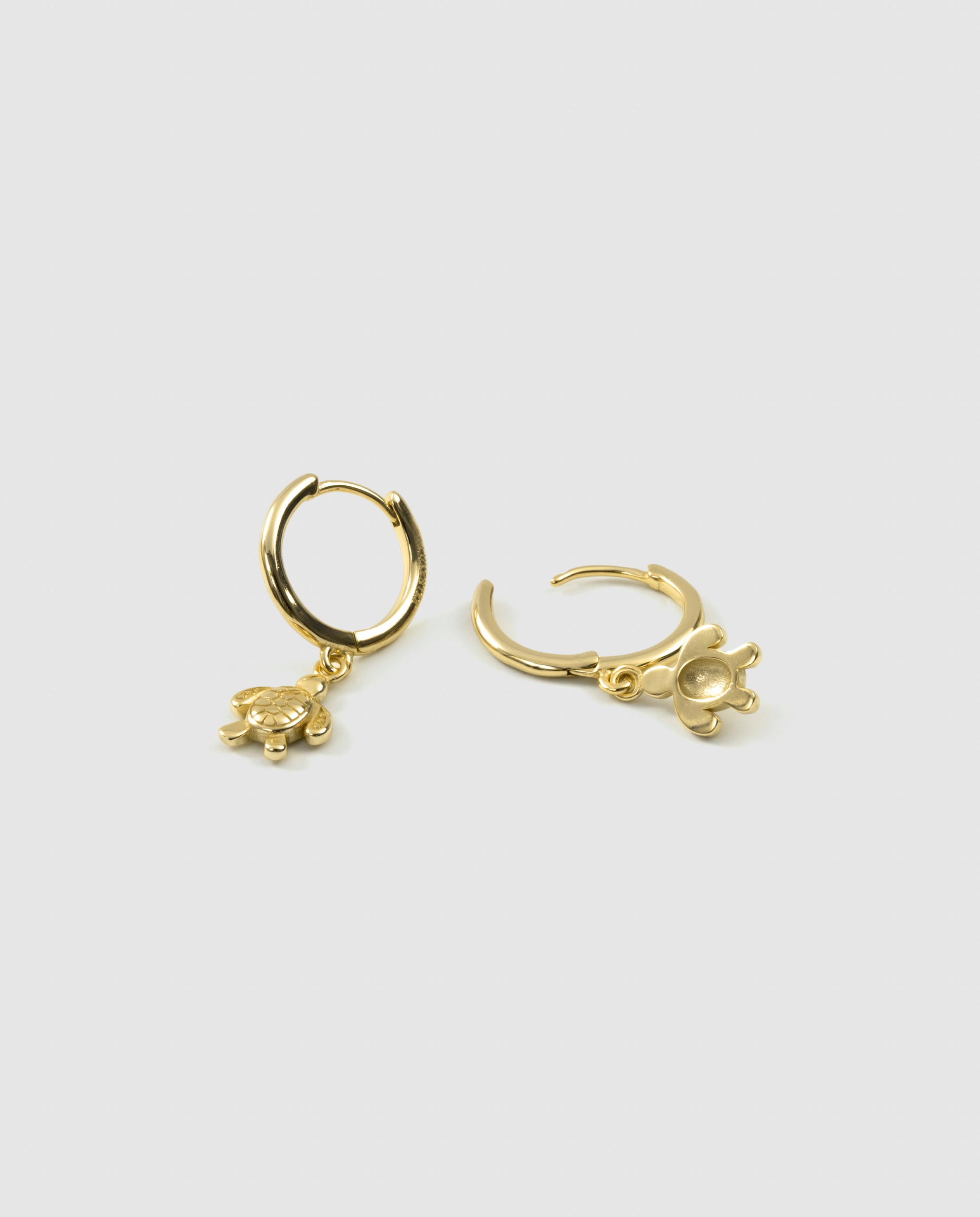 Pendientes de aro africa acabados en oro de 18k - Luxenter - Dorado Dorado-6