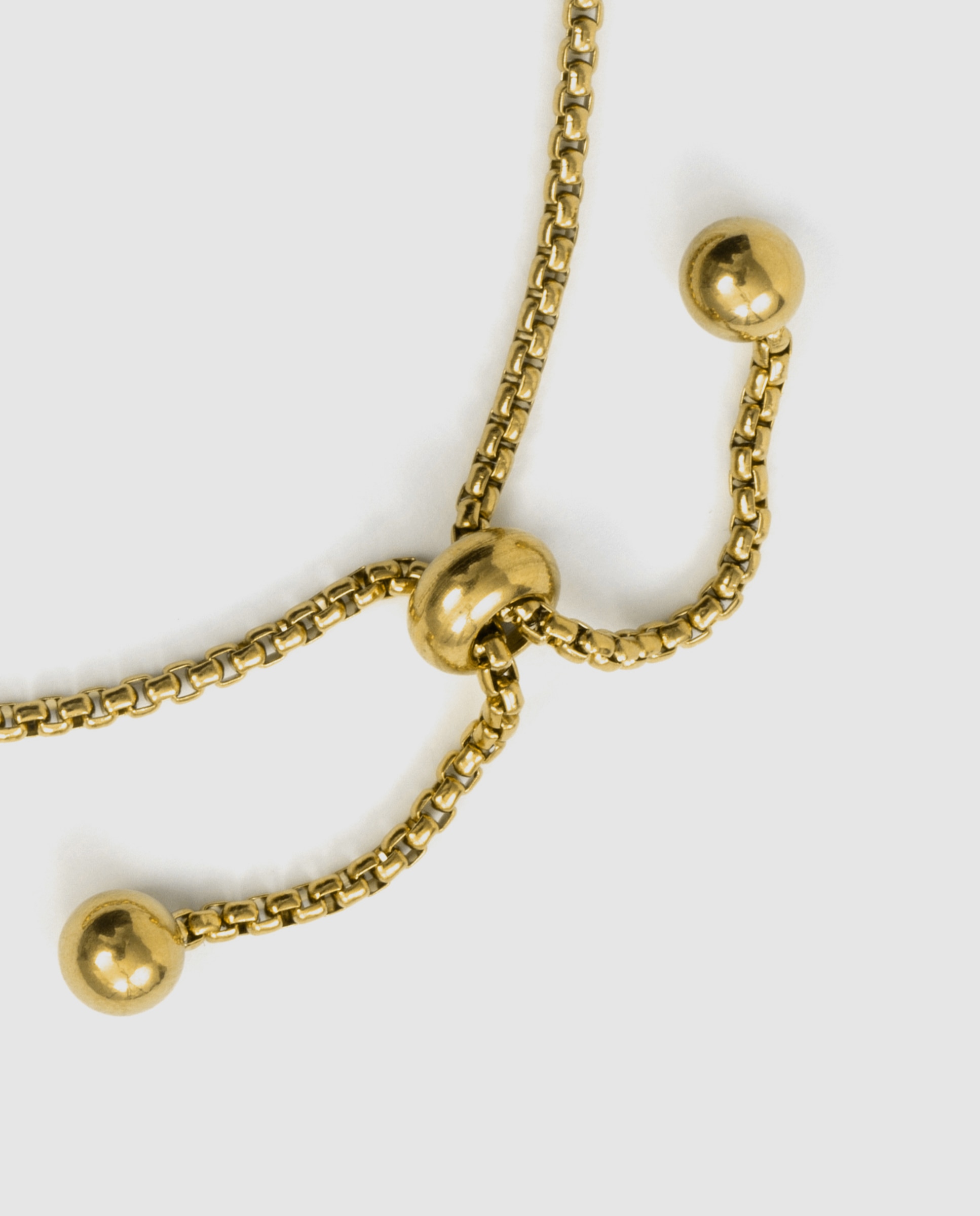 Pulsera de acero acabada en oro amarillo 18k con madreperla - Luxenter - Dorado Dorado-7