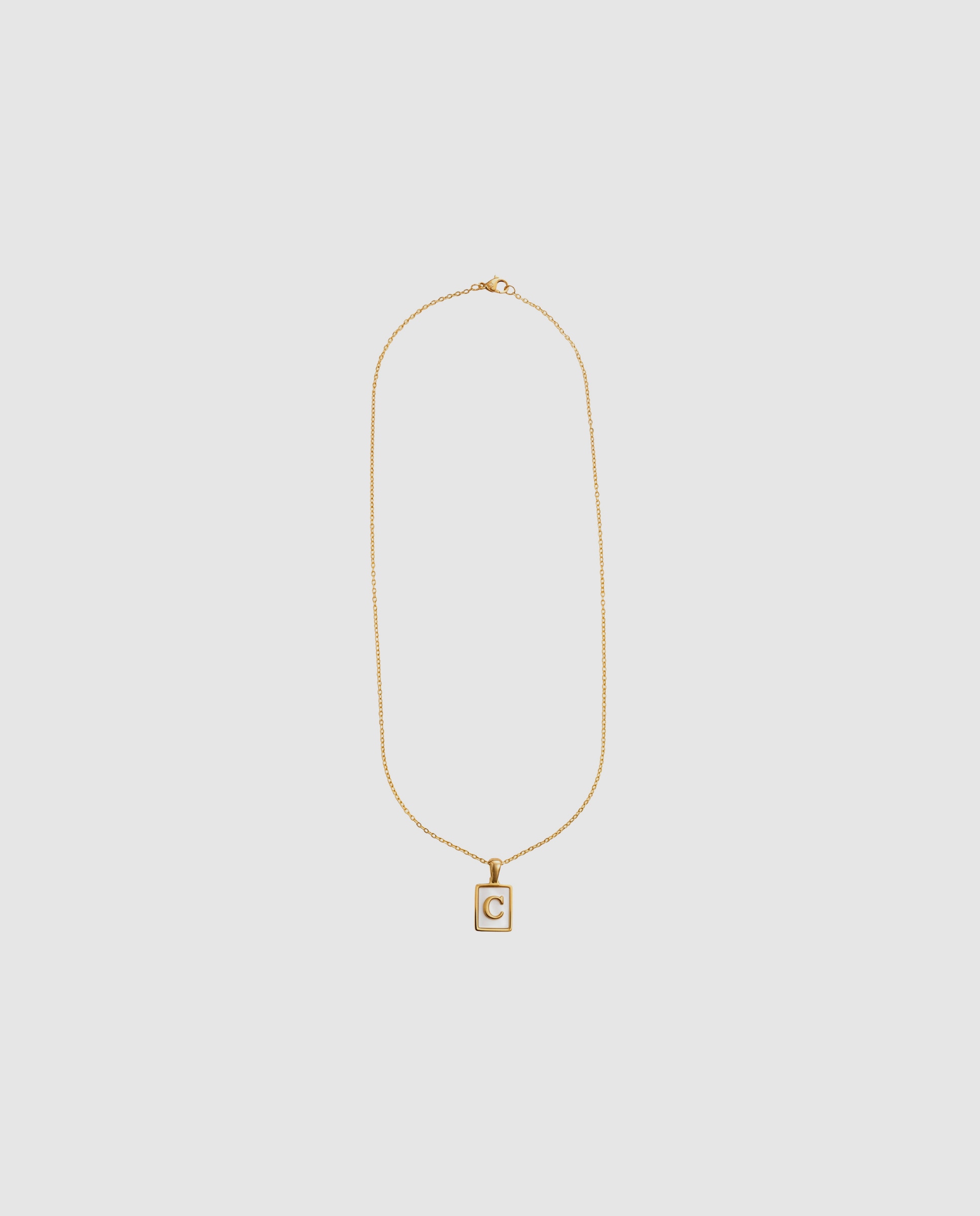 Collar de acero acabado en oro amarillo 18k con madreperla - Luxenter - Dorado Dorado-3
