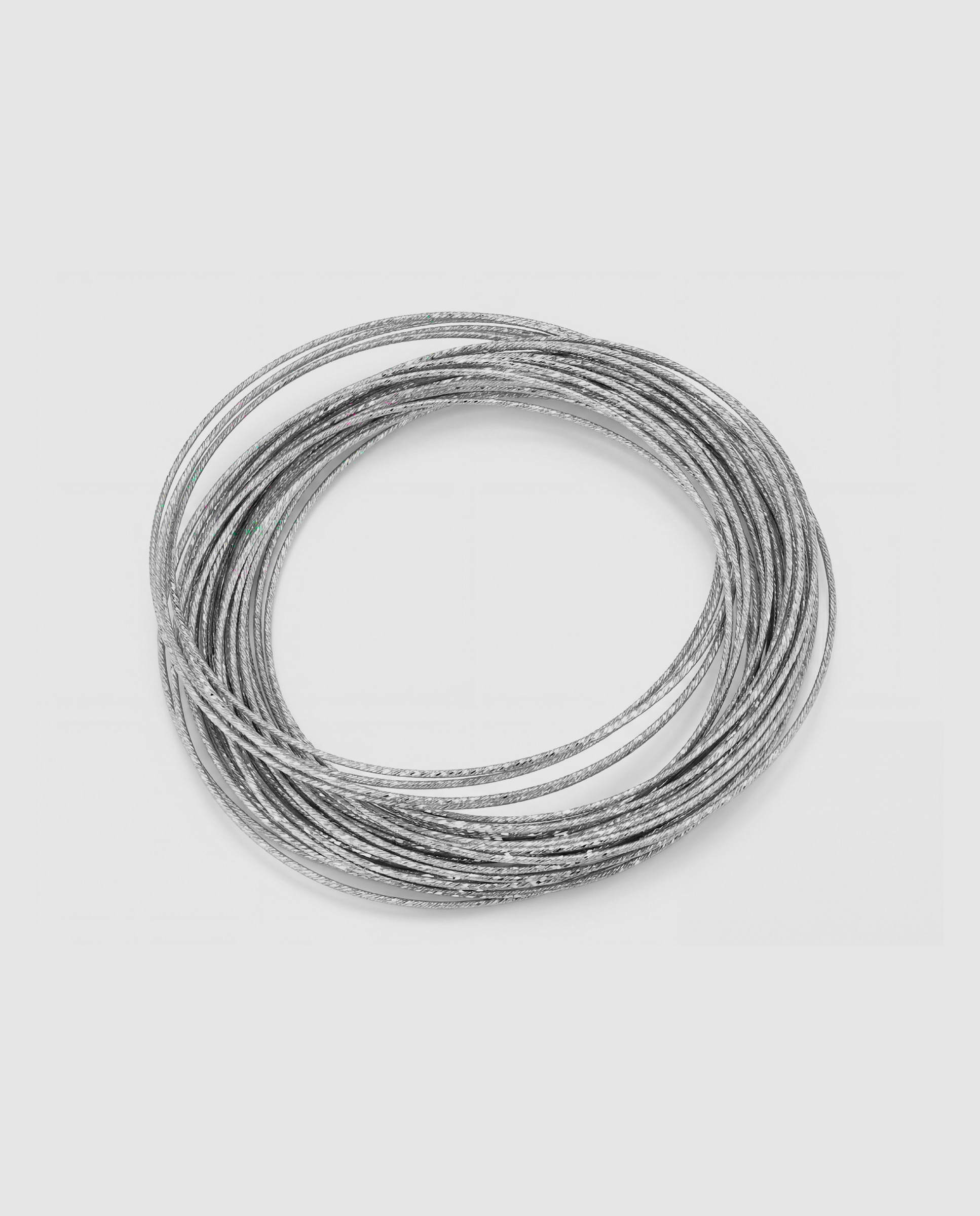 Pulsera africa acabada en rodio - Luxenter - Plateado Plateado-3