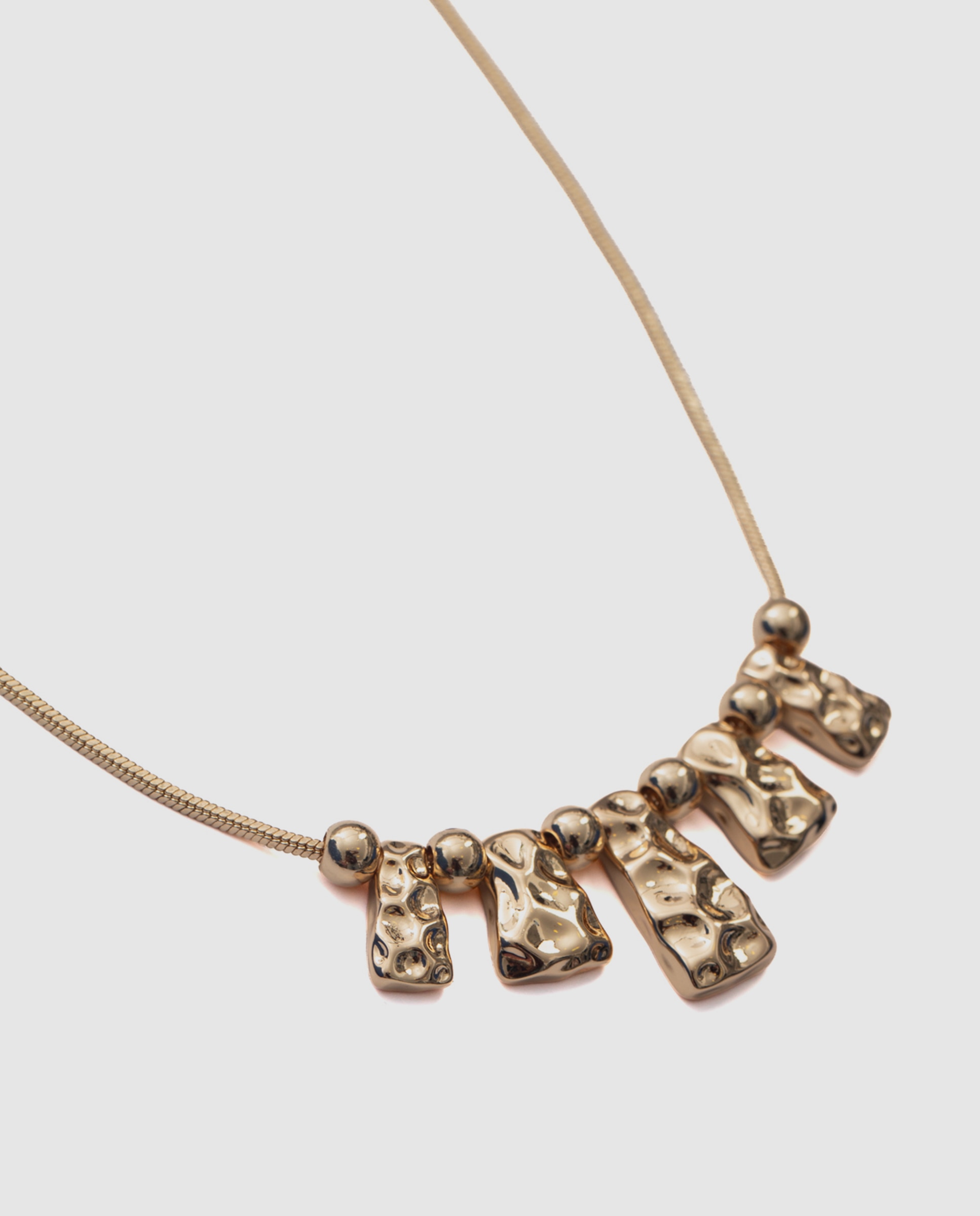 Collar africa acabado en oro amarillo de 18k - Luxenter - Dorado Dorado-6