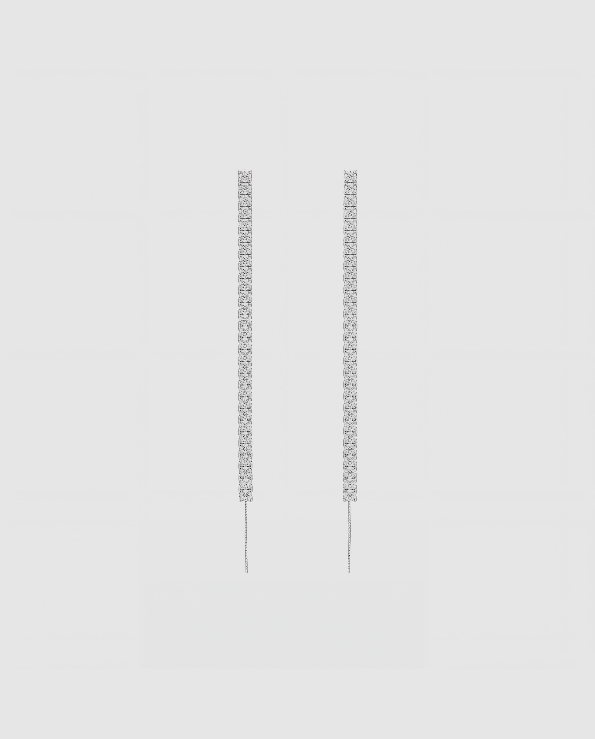 Pendientes africa acabados en rodio - Luxenter - Plateado Plateado-1
