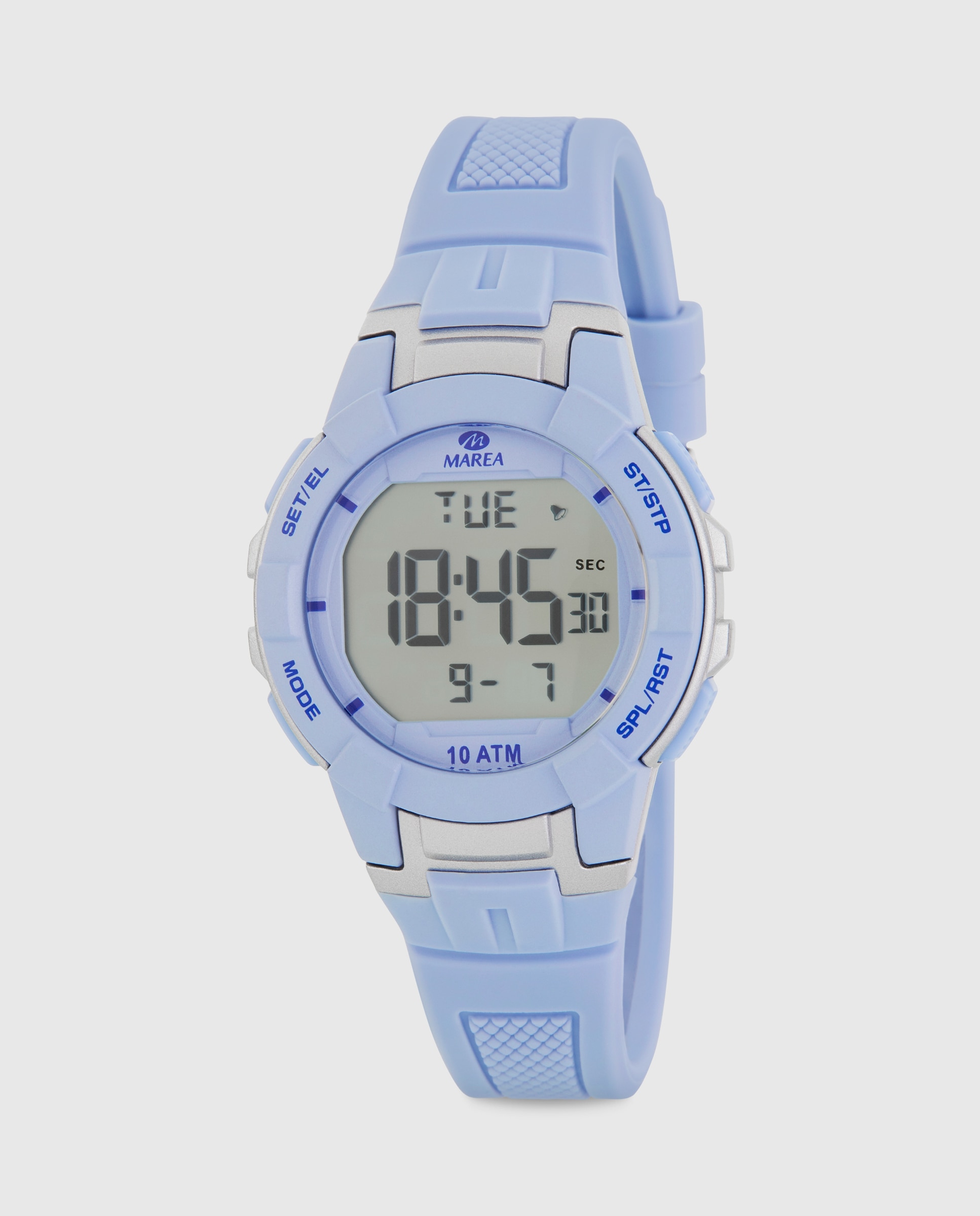 Imagen 0 de Reloj infantil b25165 4 con correa de silicona azul cielo Azul claro