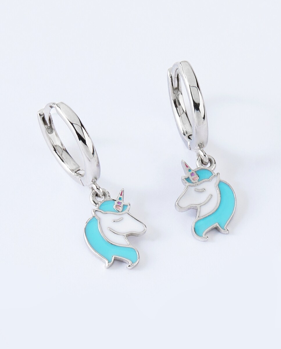 ROXI Pendient de aro redondos pequeños para mujer, joyería de boda