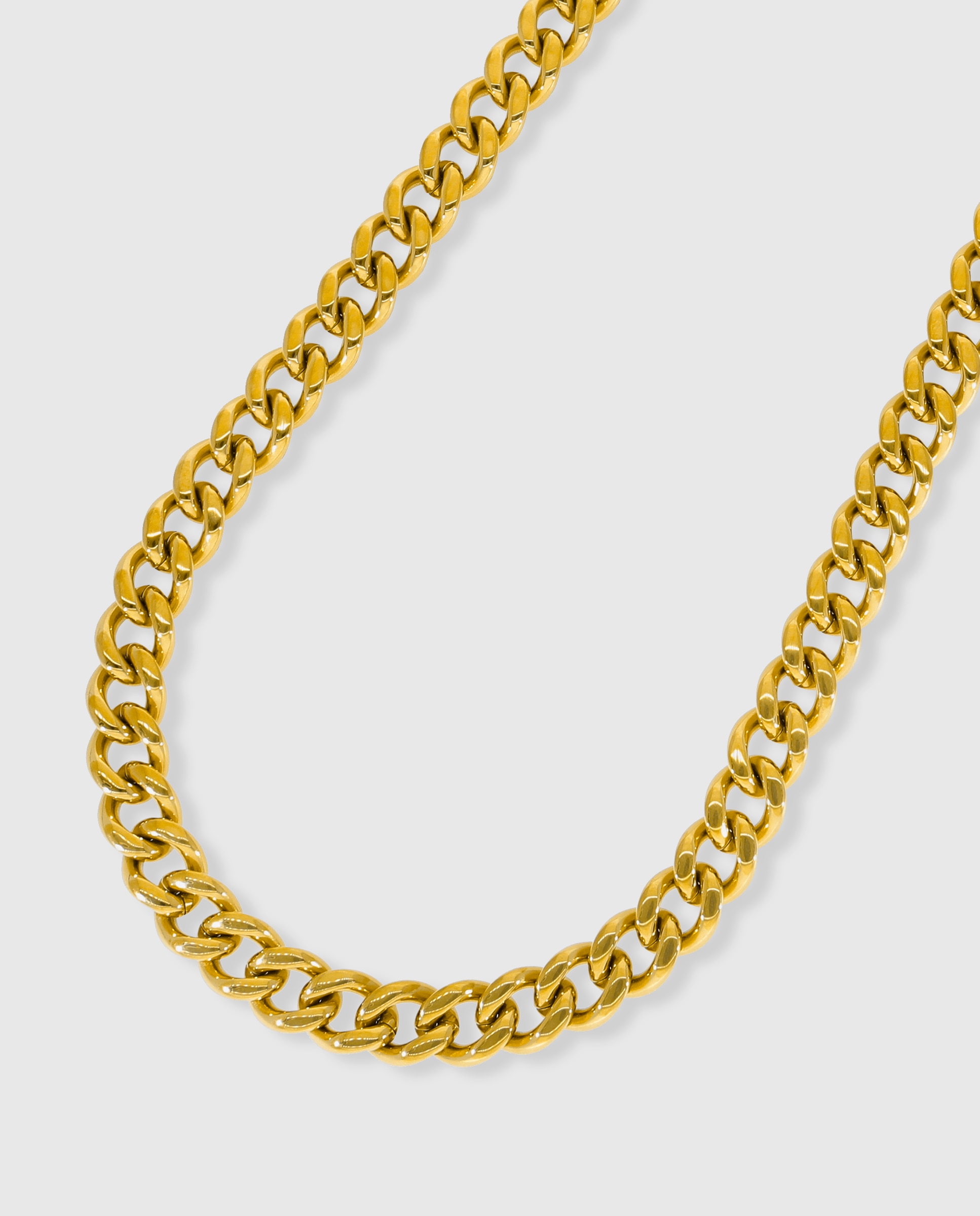 Cadena de hombre c00104/ad60 de acero dorado Dorado Marea Dorado-1