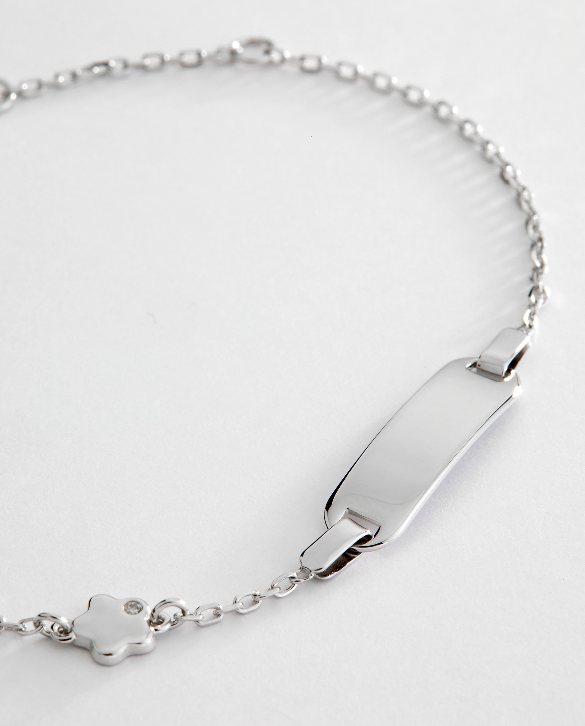 Pulsera de cadena de niña d03403/aa de plata rodiada - Marea - Plateado Plateado-3