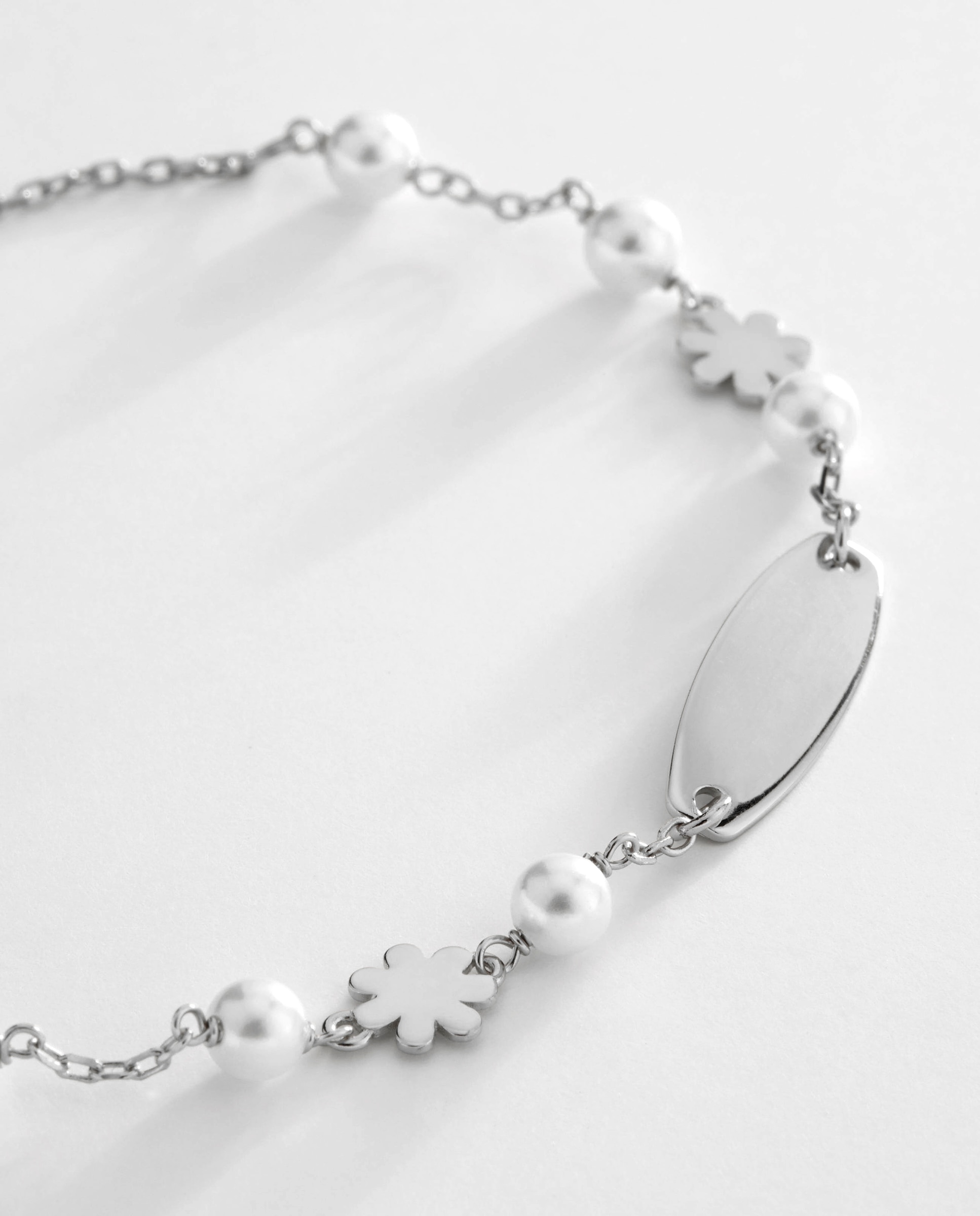 Pulsera de cadena de niña d03403/ae de plata rodiada - Marea - Plateado Plateado-3