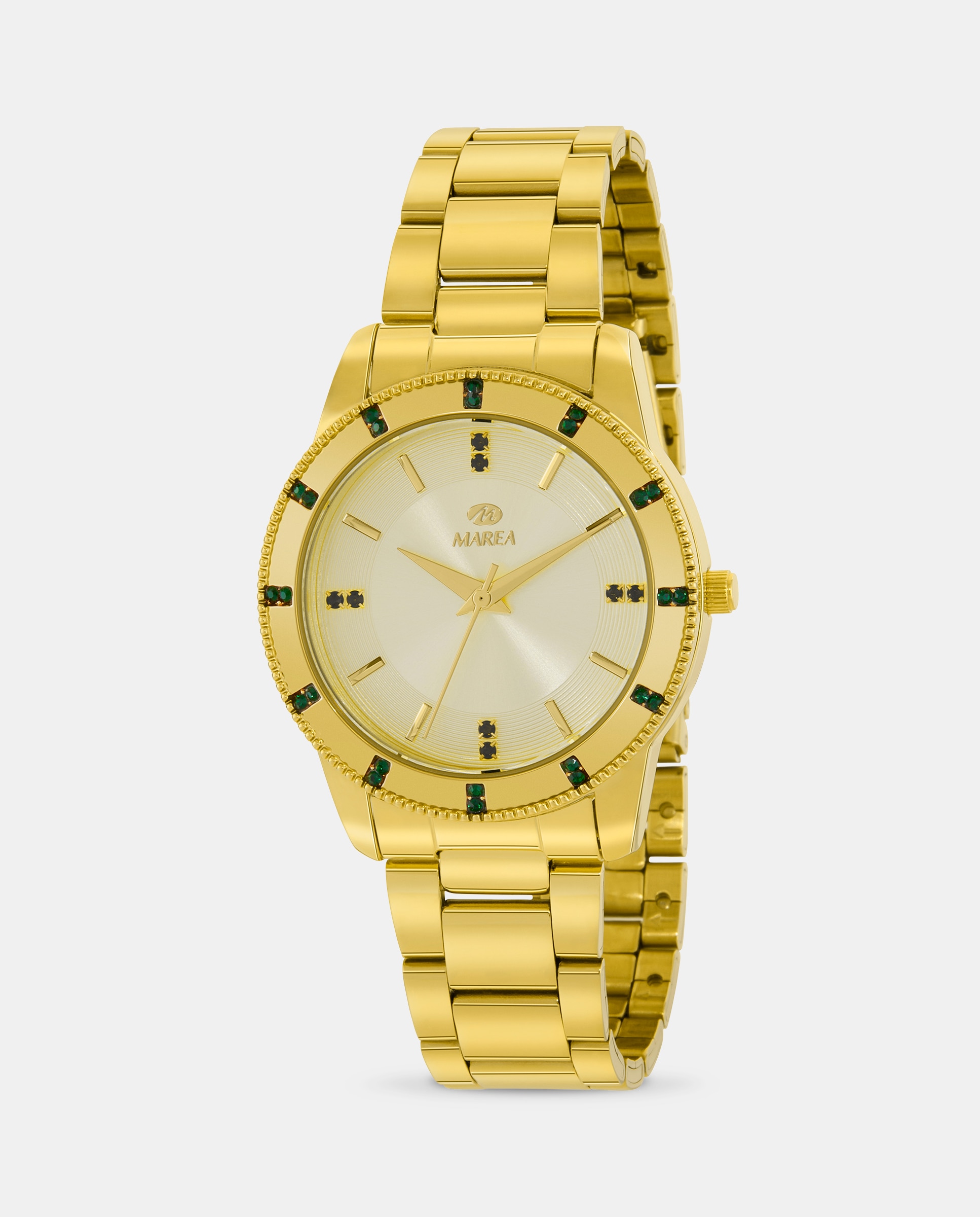 Reloj analógico de mujer b41371 4 correa de acero y esfera dorada - Marea - Dorado Dorado-1